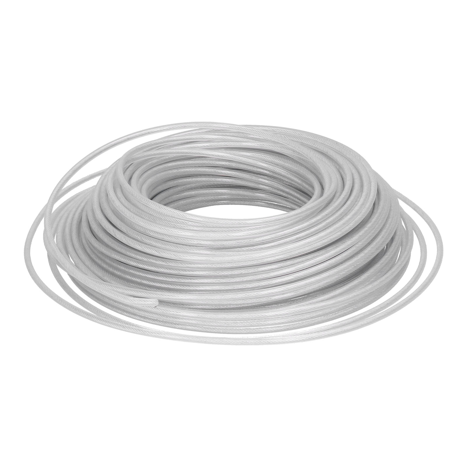 Trimmerfaden, Flexibler Stahldraht 3,0 Mm X 30 M, Rasenmäherzubehör, Robuste Schnur Für Garten Und Rasen