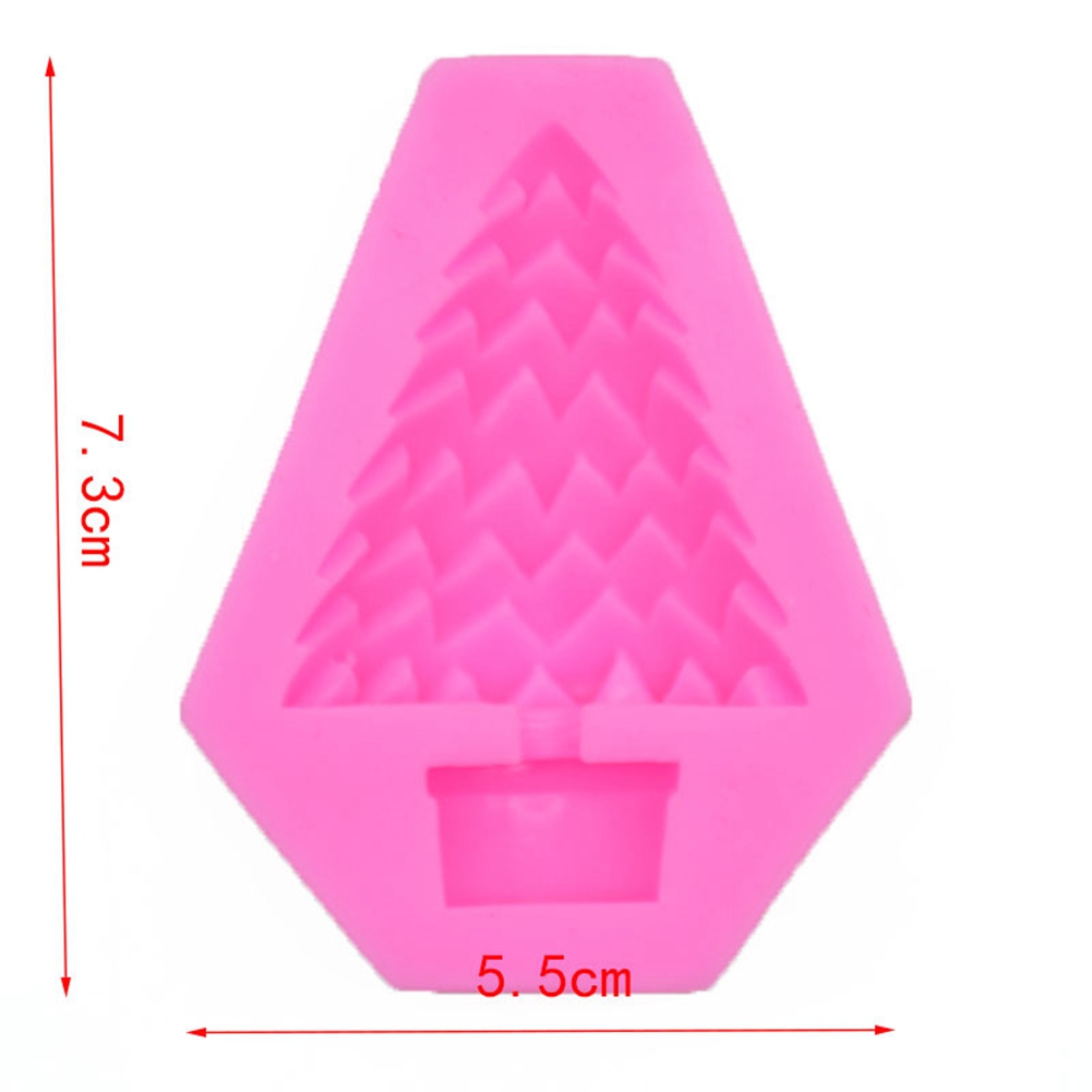 Weihnachtskuchenform Aus Silikon, Diy-schokolade Und Fondant, Multifunktionale Dekorationsform (16)