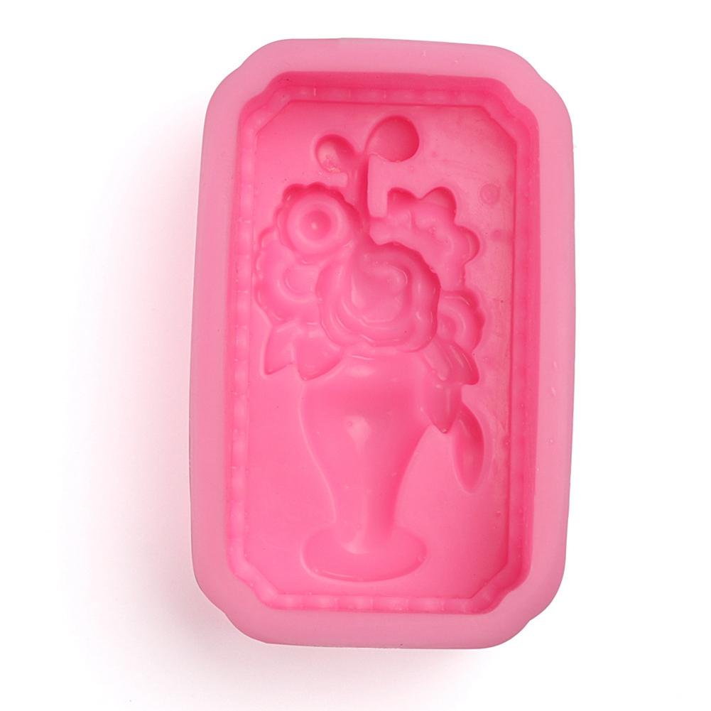 Vase-förmige Silikonform Für Gebäck, Schokolade, Kekse, Zuckerpaste, Backutensil