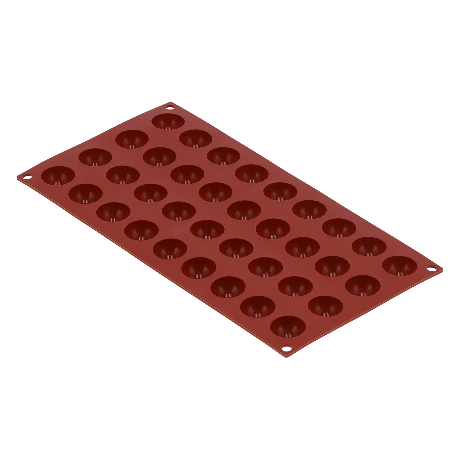 Lebensmittelechte Silikonform, Halbkugelförmige Schale Für Kuchen, Pralinen, Seifen, Selbstgemachtes – 36 Mulden