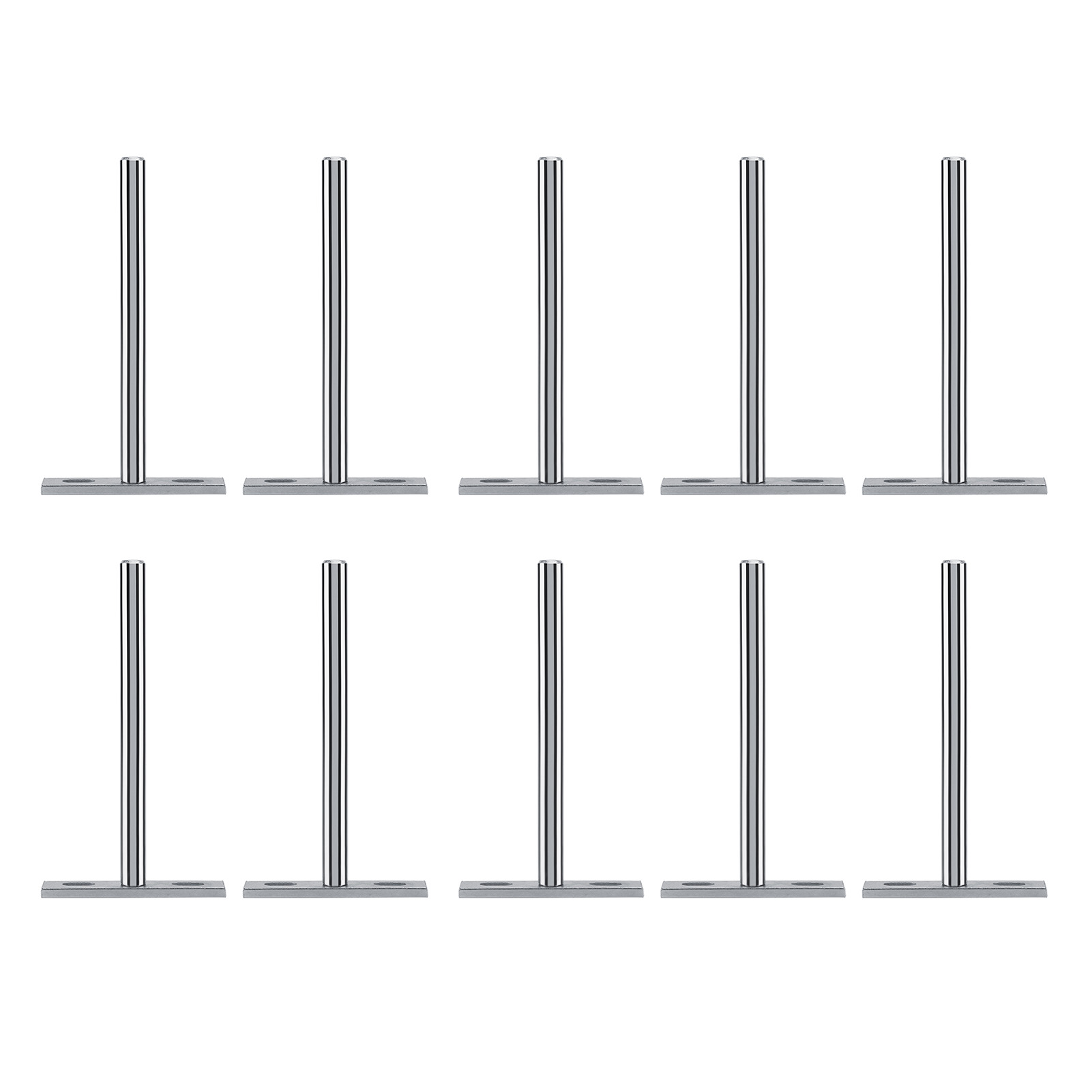 Robuste, Wandmontierte Regalhalterung, Runde, Unsichtbare Stahlhalterung, 2er-pack, 12,7 Cm, Stabile Regalstütze, Für Den Heimgebrauch