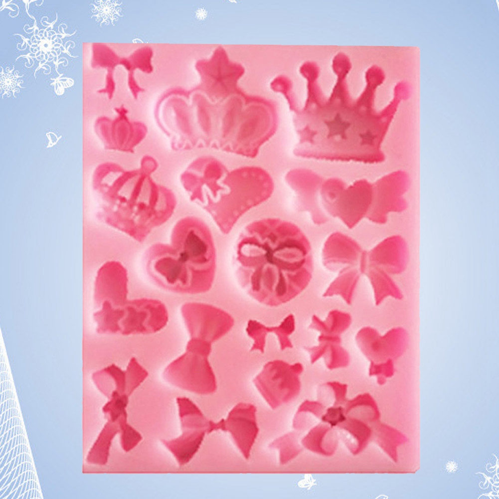 Silikon-schleifenform Für Fondanttorten, Diy-backwerkzeug, Dekorative Seifenform, 1 Stück, Flexibel Und Wiederverwendbar
