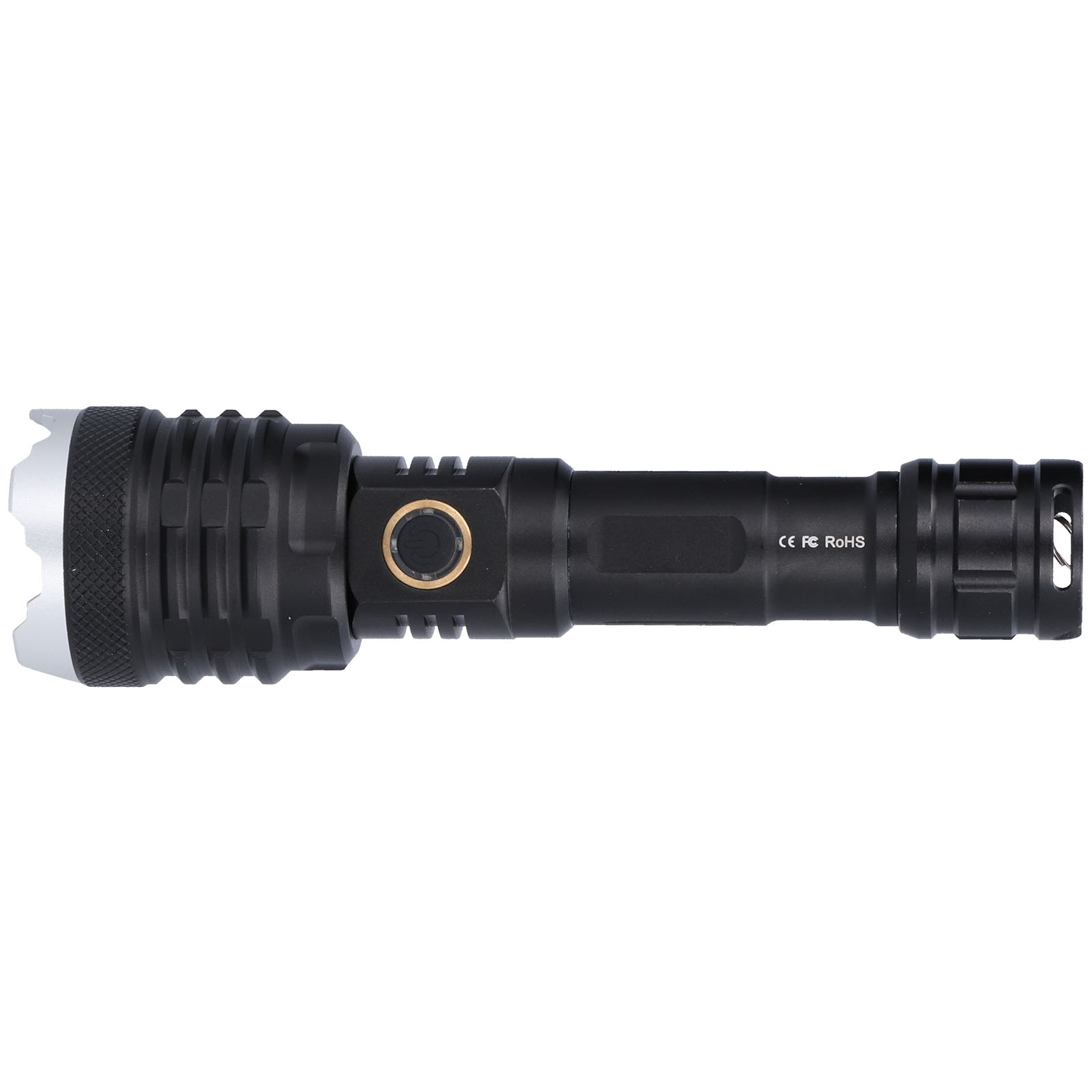 Wasserdichte Led-taschenlampe Mit 20000 Lumen, 5 Modi, Einstellbarem Zoom, Usb-aufladbar, Notlicht Für Camping, Wandern Und Zuhause.