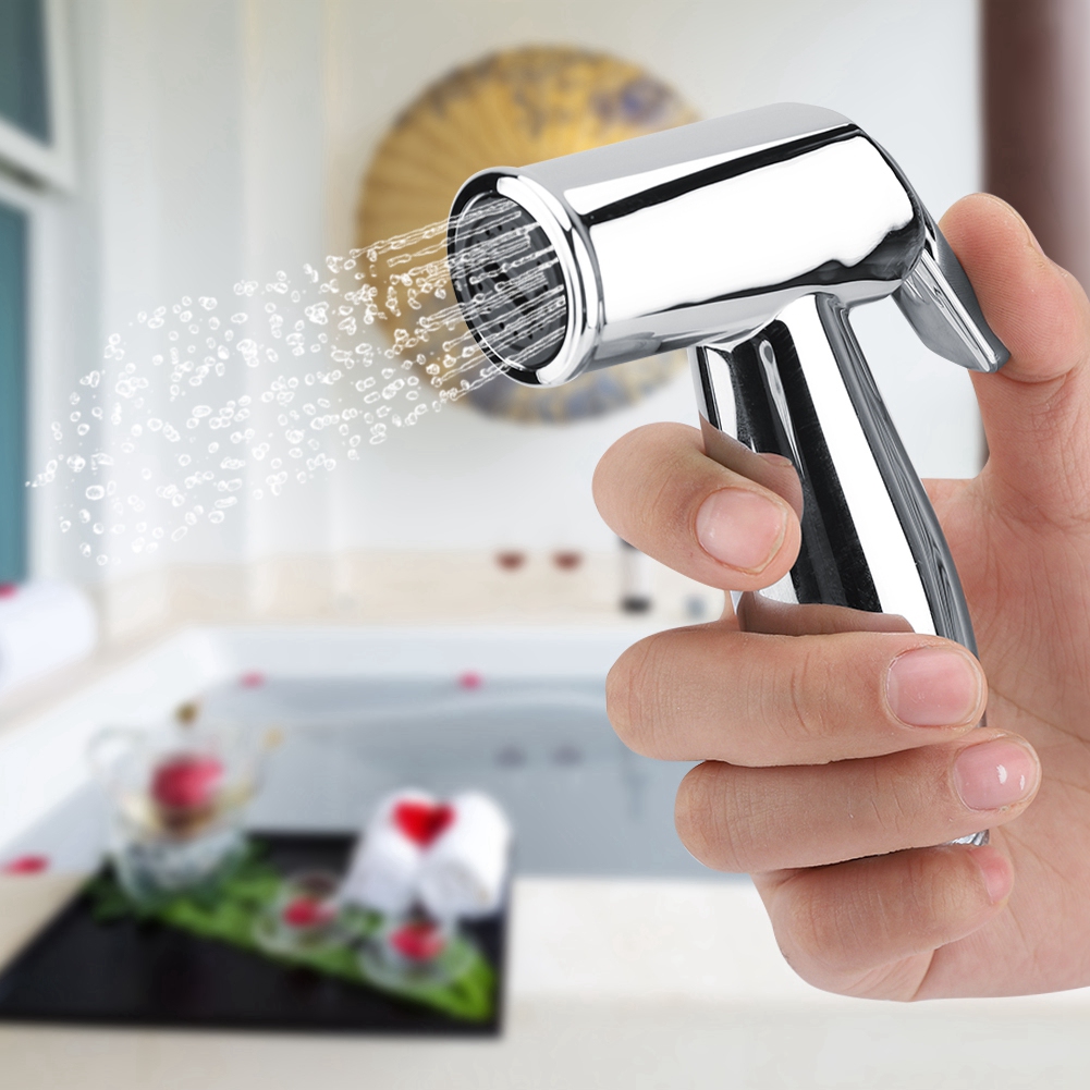 Wandbrausekopf Aus Abs Für Toilette, Tragbares Bidet, Baby-reinigungsspray, Wasserabscheider, Hygiene-set