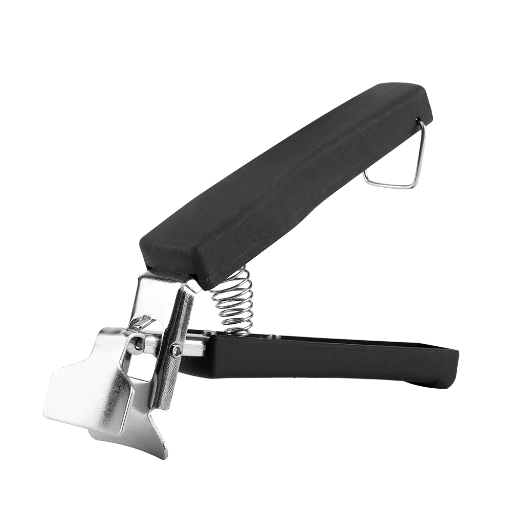 Multifunktionale, Hitzebeständige Schüsselzange, Tellerhalterclip, Küchenhelfer Aus Edelstahl, Schwarz
