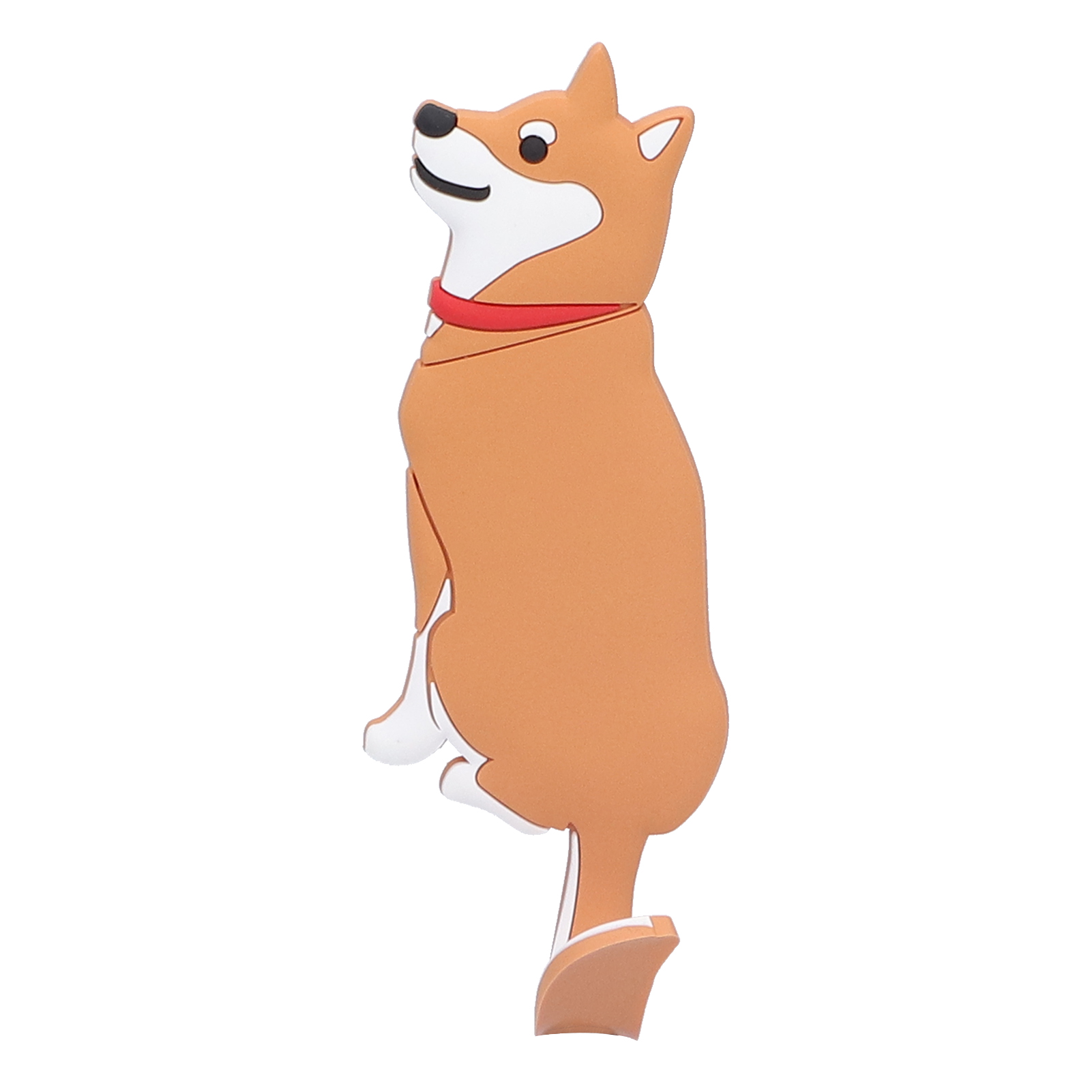 Shiba-inu-wand-schlüsselanhänger (2 Stück), Dekorative Magnetische Tierhaken Für Kühlschrank, Küche Und Badezimmer, Niedliche Klebehaken