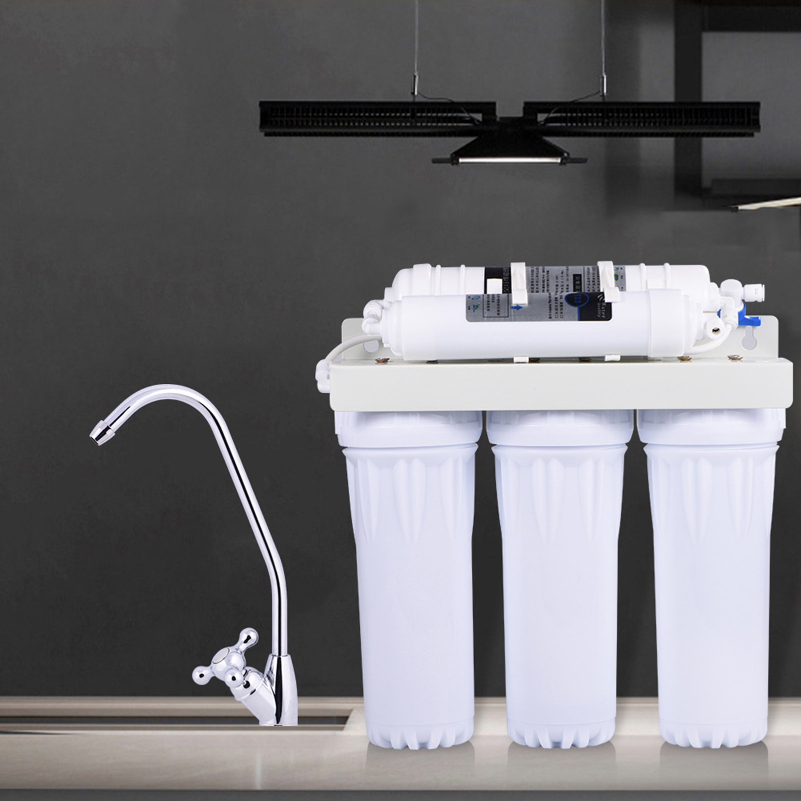 5-stufiger Wasserfilter Für Zuhause, Trinkbrunnen-filtersystem, Komplette Filterkartusche Für Wasserhahn Und Küche