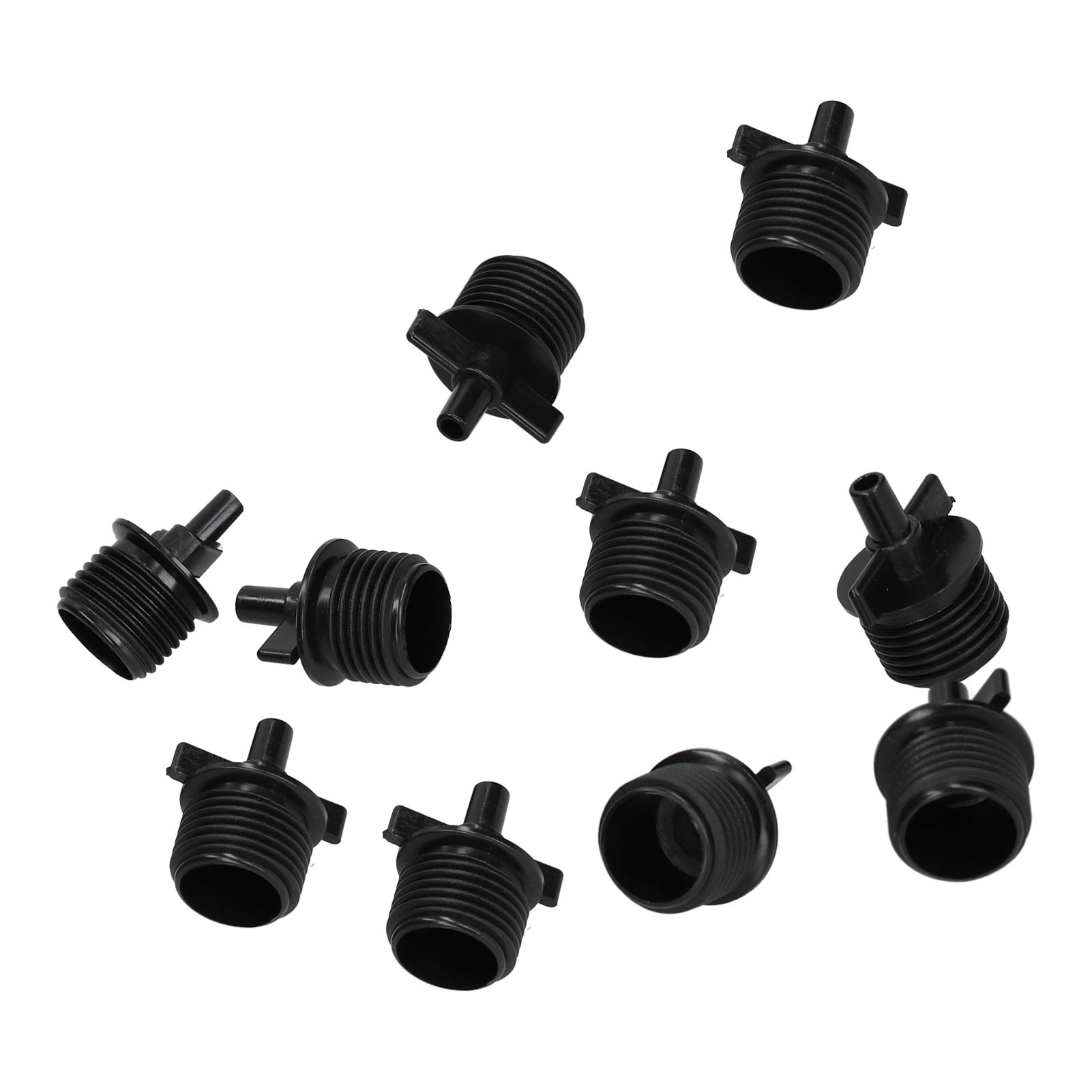 50 Stück Flachgewinde-anschlussstücke G1/2 6 Mm Für Sprühdüsen, Sprinklerbewässerung