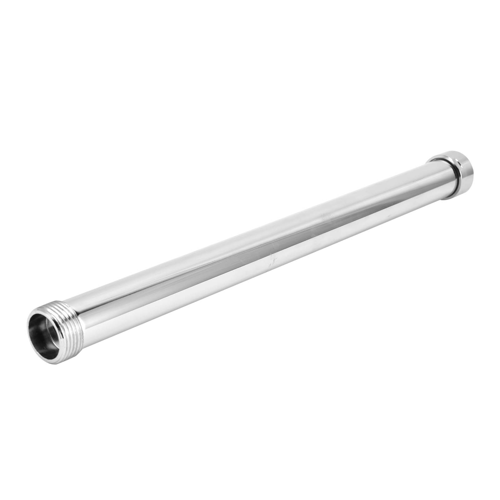 Verchromte Duschverlängerungsstange Aus Kupfer, Duschkopfverlängerung, Zubehör Mit 25-mm-g3/4-gewinde, Wandhalterung