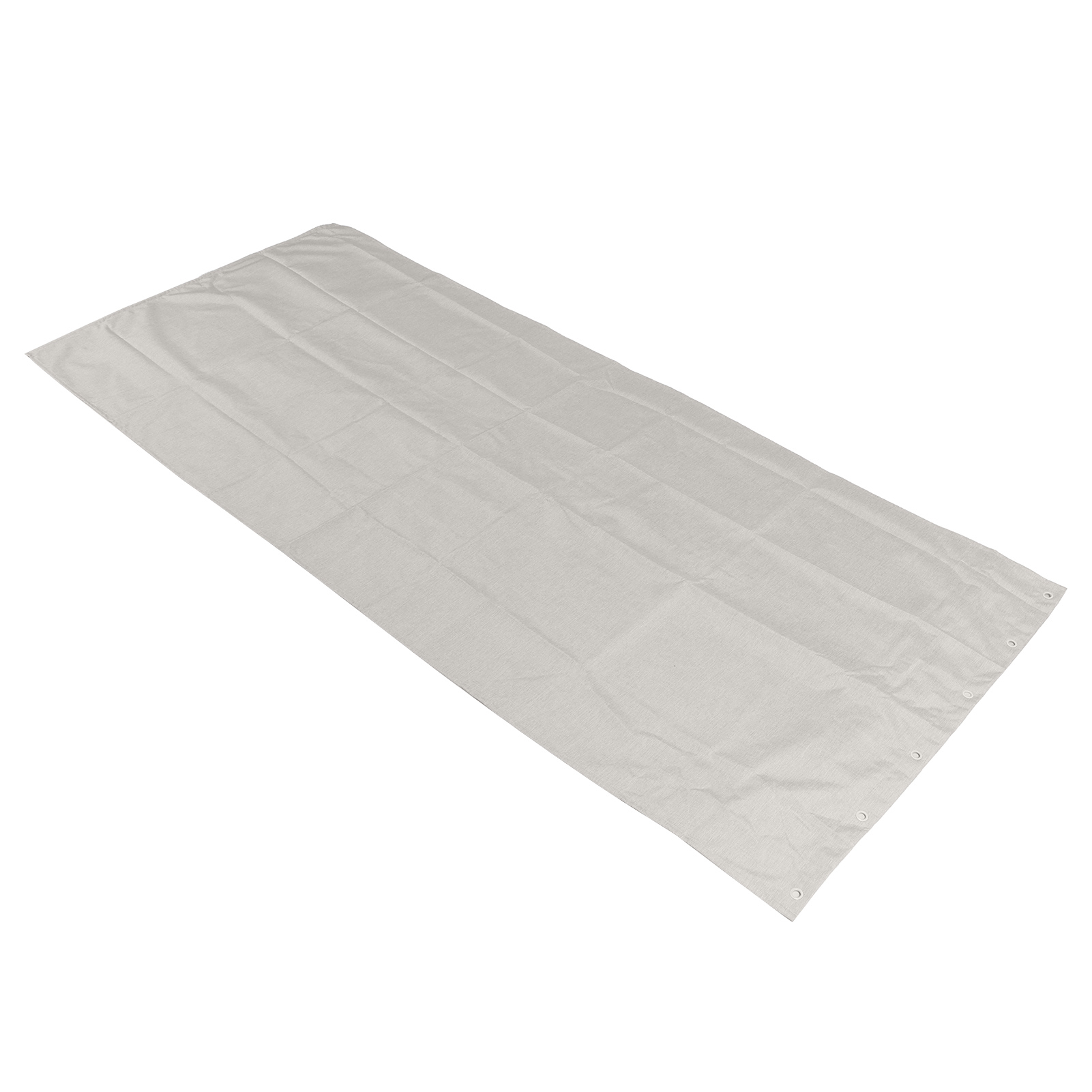Dicker, Wasserdichter Duschvorhang Aus Polyester, Badezimmertrennwand, Beige 80 X 180 Cm