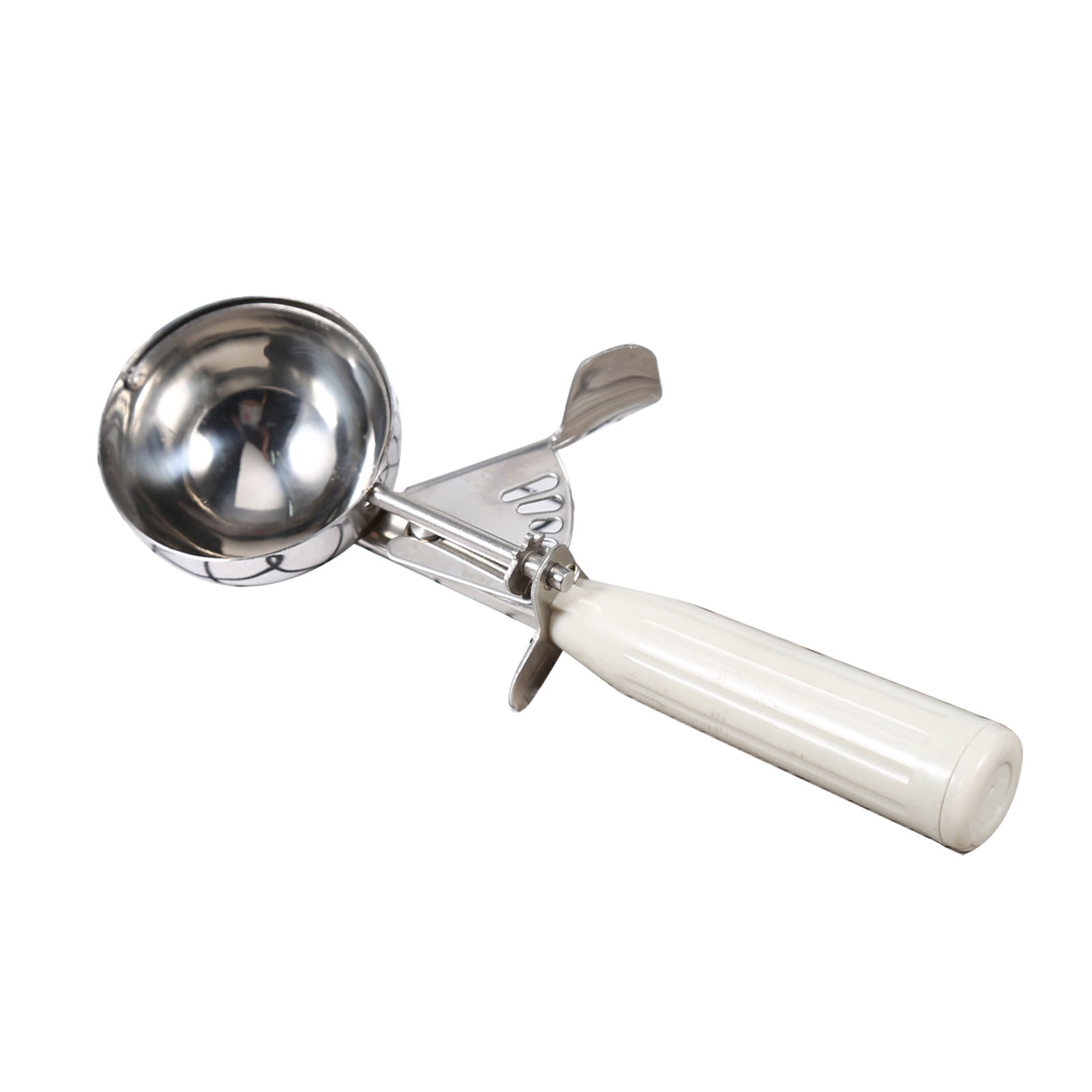 Praktischer Eisportionierer Aus Edelstahl Mit Kunststoffgriff, Ideal Für Obst Und Desserts, 6,8 Cm Küchenhelfer
