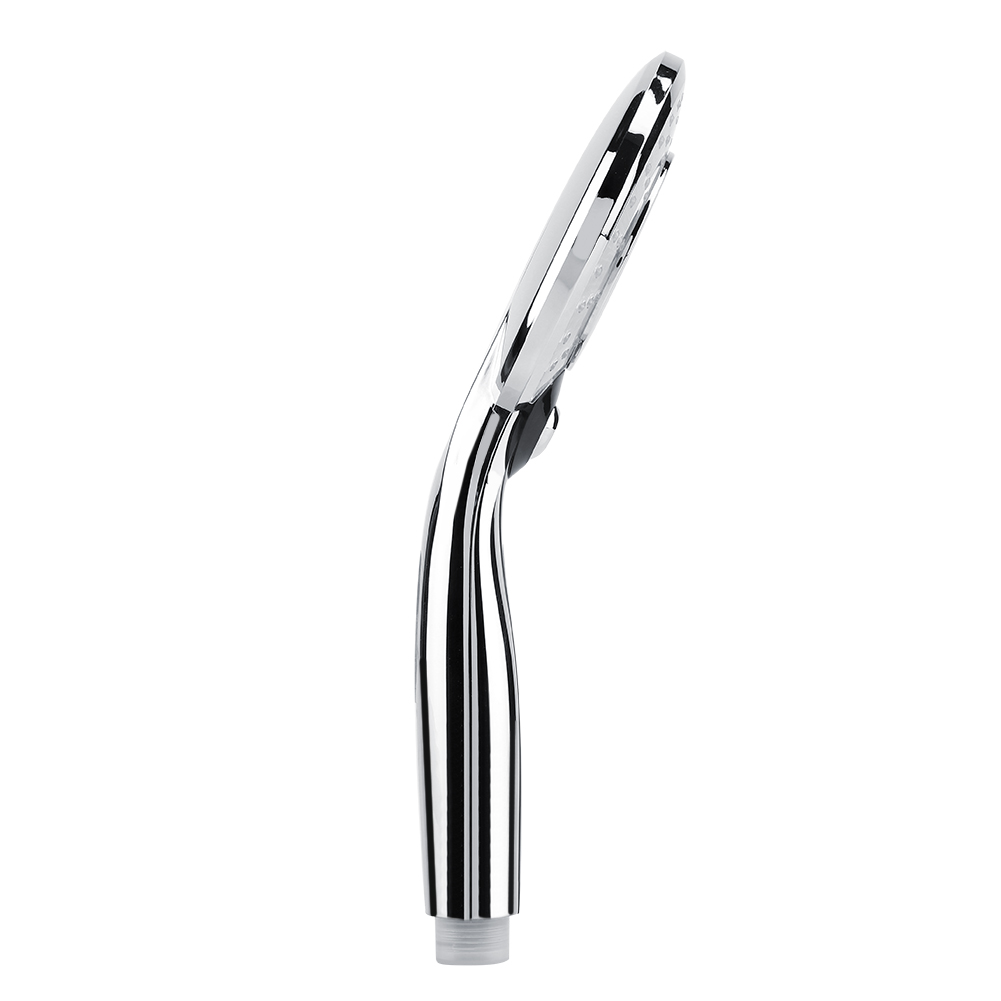 Led-handbrause Mit 3 Strahlarten, Digitalanzeige, Thermostatgesteuerter Dreifarbenbeleuchtung, Duschkopf Mit Temperaturregelung, Verstellbarem Strahl, Modernes Badezimmer.