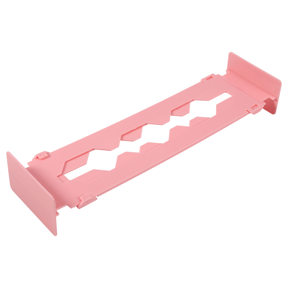 Verstellbarer Schubladeneinteiler Für Die Küche, Erweiterbarer Aufbewahrungsorganizer, Rosa Schubladeneinteiler, 2er-set, 43-70 Cm, Für Haushalt Und Küche.