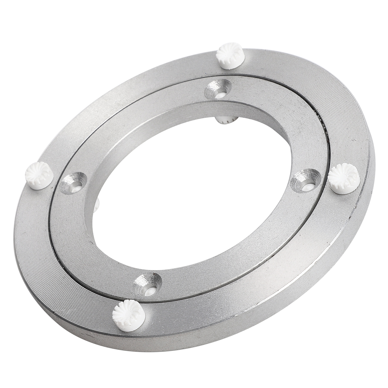 Geräuschloser Aluminium-drehteller, Leichtgängige Rotation, Rutschfest, Stabile Unterstützung Für Den Esstisch, Durchmesser 12,7 Cm, 5 Zoll.