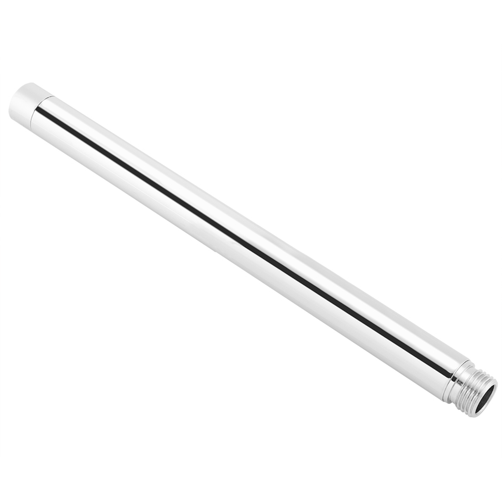 Duschkopfverlängerung Aus Edelstahl, 25 Cm Verlängerungsrohr, 10 Zoll Verlängerter Duscharm, Robuste Befestigungsstange Für Badezimmer.