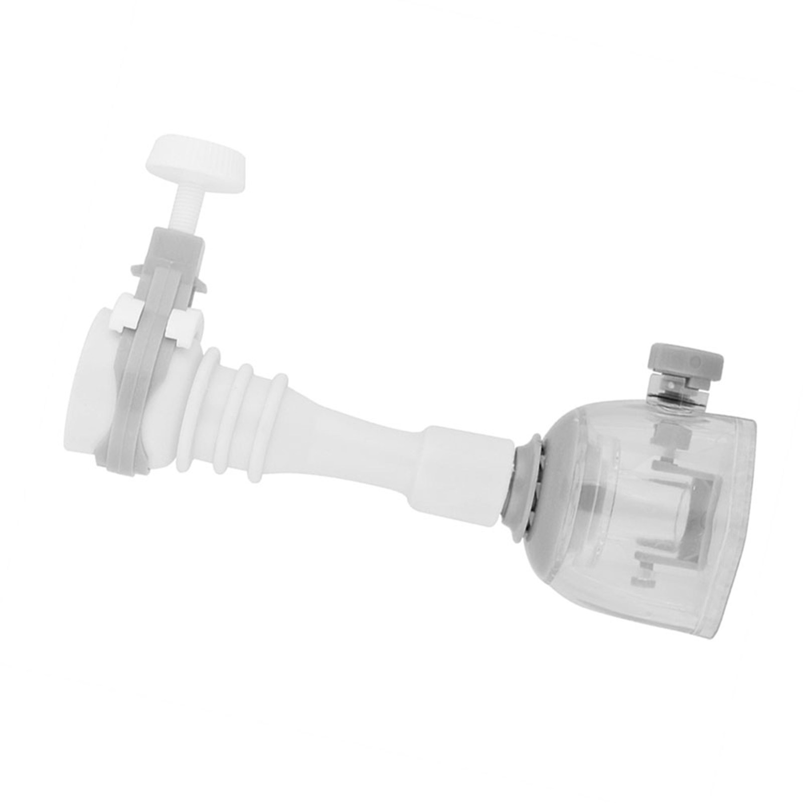 13 Cm Grauer, Spritzfreier, Ausziehbarer Spültischhahn, Sparsamer Mischer Mit Verstellbarem Strahl, Drehbarer Küchenbrause, Wassersparendes Hahnzubehör.