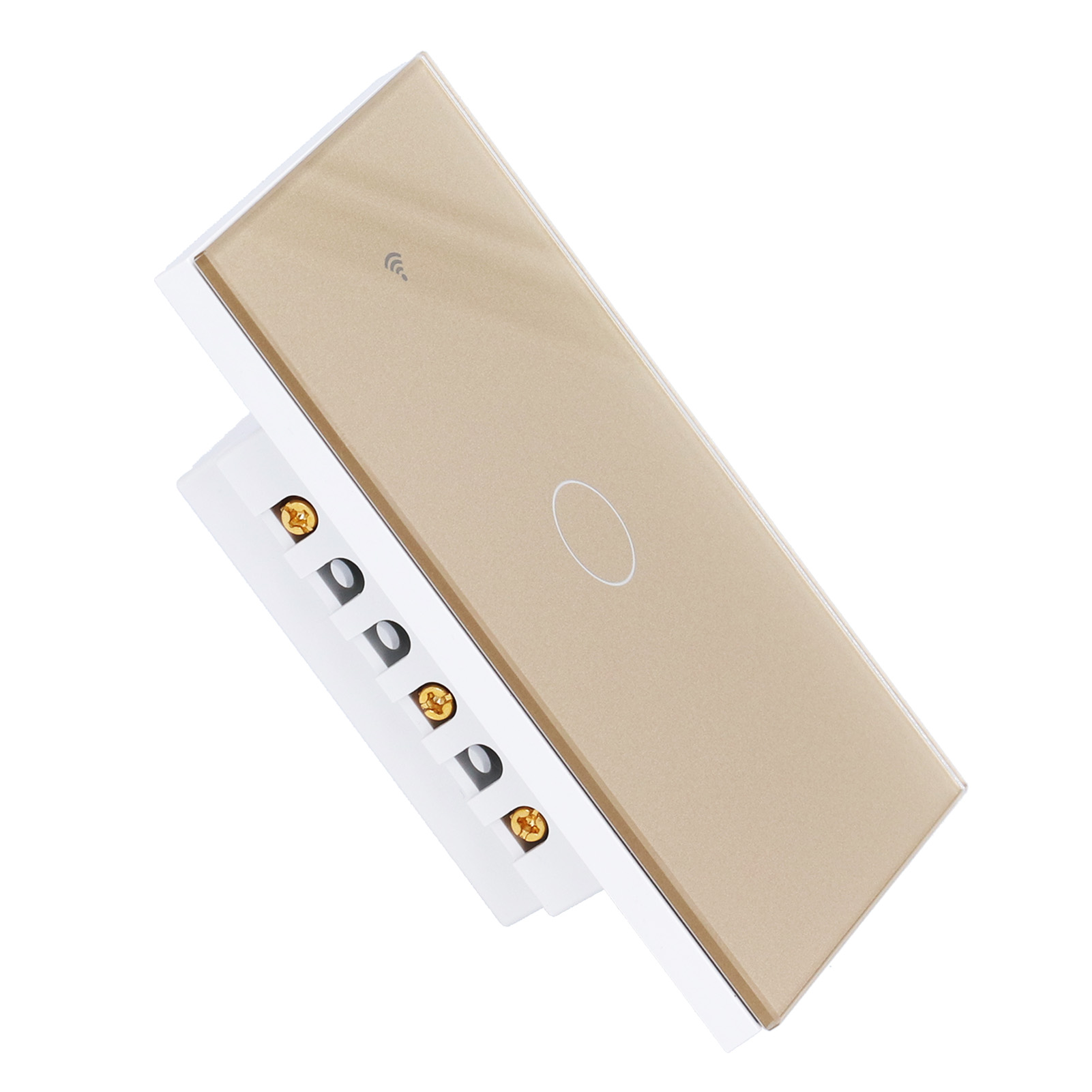 Tuya Zigbee Funk-touch-wandschalter, Sprachfernbedienung, 100–240 V Bedienfeld, Gold