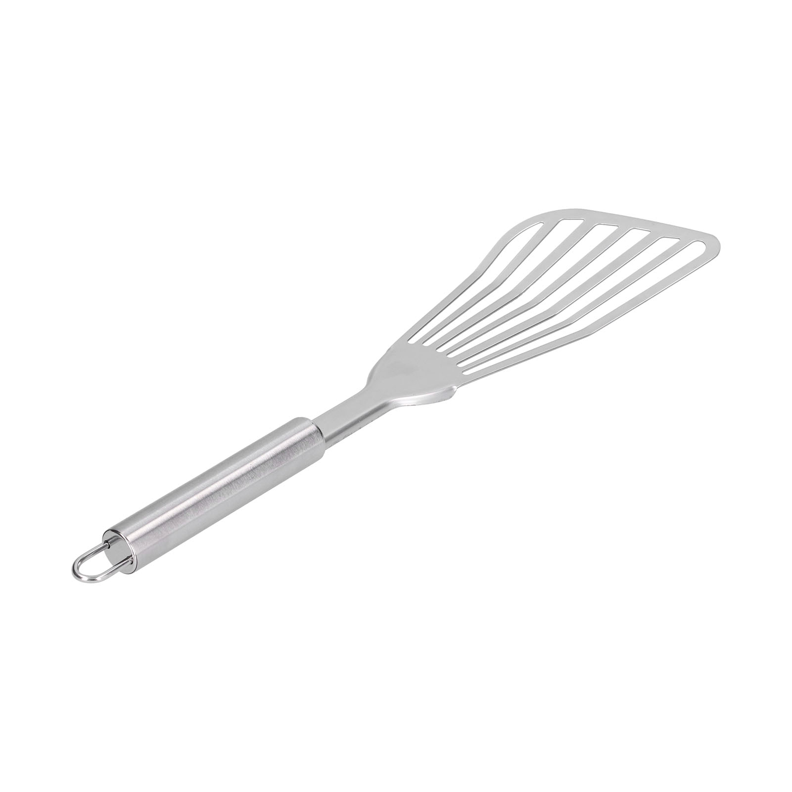 Dicker, Polierter, Gespaltener Fischwender Zum Wenden Von Filets – Ideal Zum Kochen, Campen, Für Restaurants, Ein Robustes Küchenutensil.