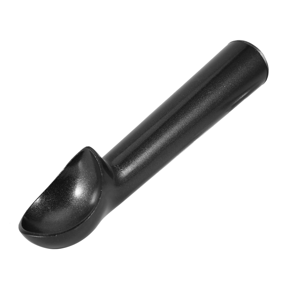 Antihaftbeschichteter Und Frostsicherer Eisportionierer Aus Metall, Tragbares Küchengerät, Mattschwarze Oberfläche