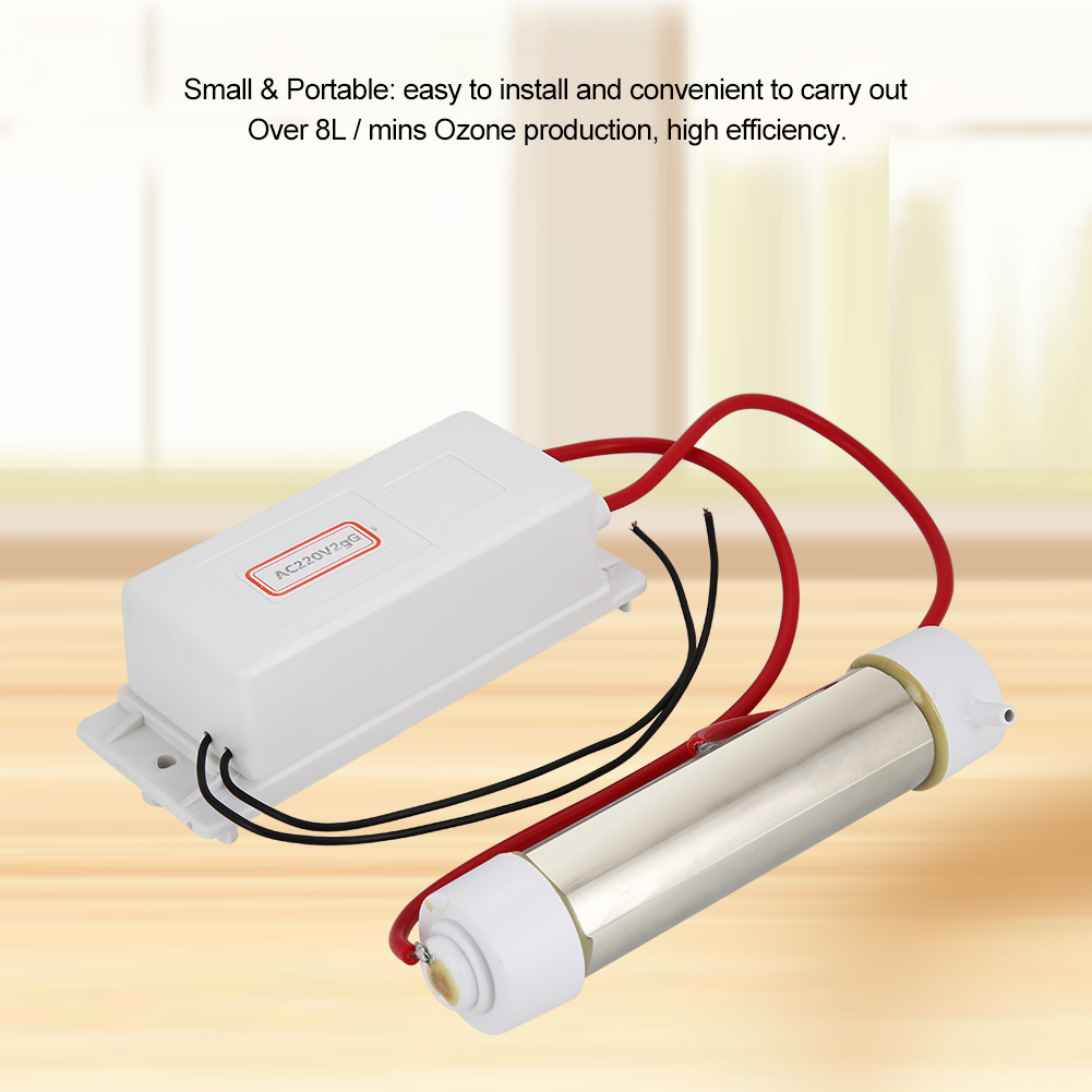2g Ozongenerator, Luft- Und Wasserreiniger, Ionisator-sterilisator Für Gemüse Und Obst, Ozonbehandlungsgerät.
