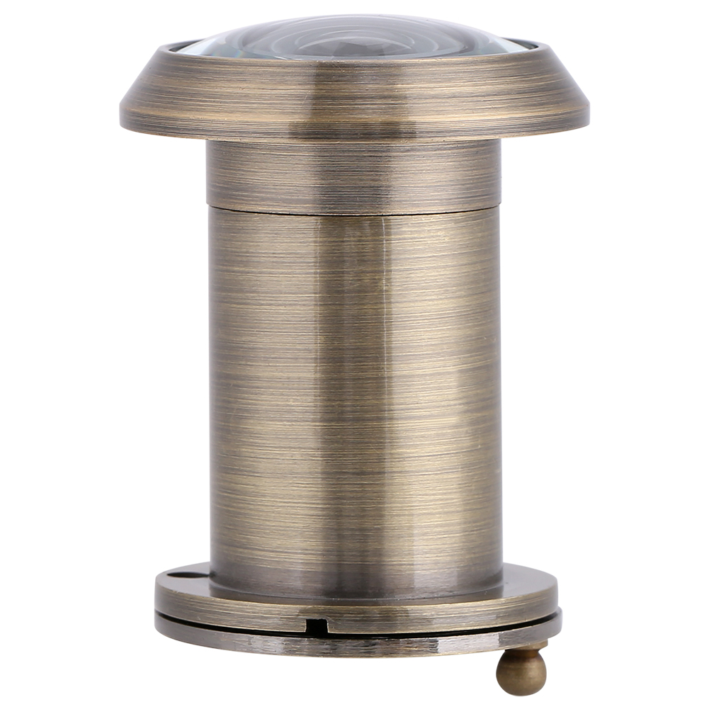 Optischer Türspion Aus Optischem Glas, Weitwinkel 220°, Für Haustüren, Bronze-finish, Sicherheitstürspion