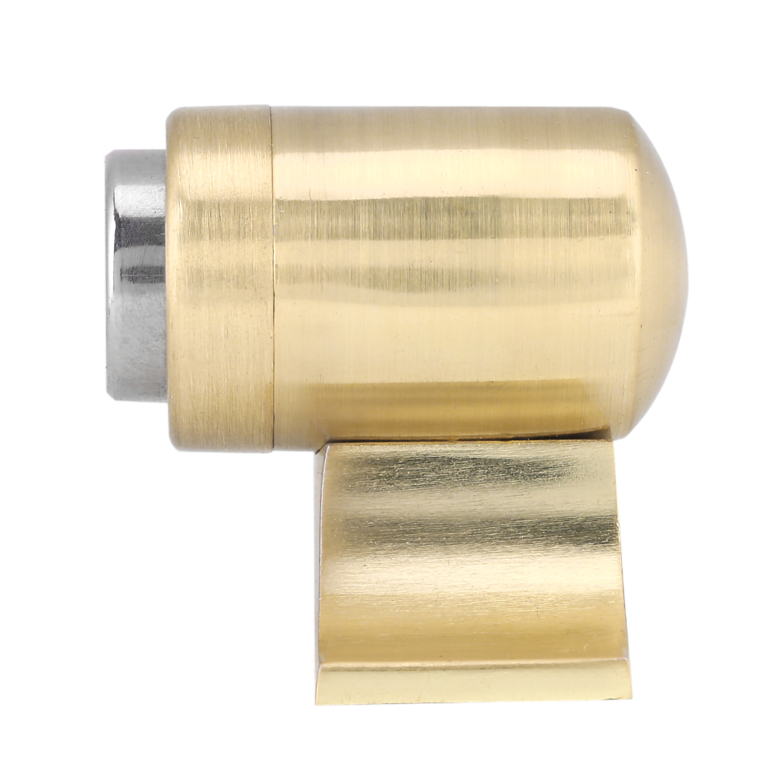 Magnetischer Türstopper Aus Zinklegierung, Kupfergelb, Für Den Innenbereich, Zur Wandmontage, Mit Magnetverschluss, Oberfläche In Antikmessing-optik