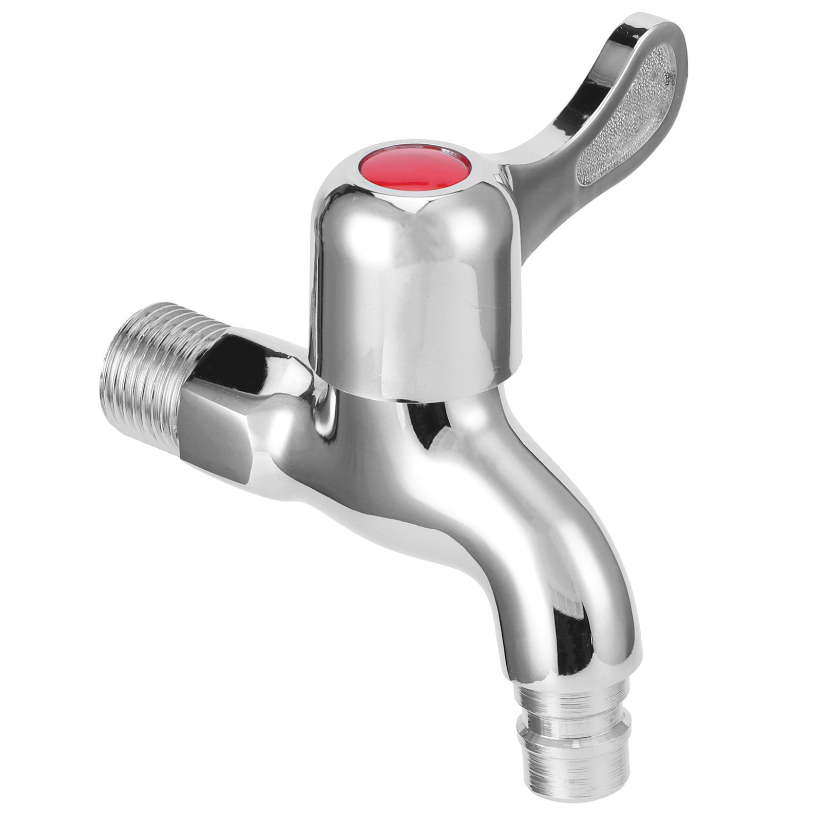 Waschmaschinenhahn Mit Außengewinde G1/2, Wandmontage, Einzel-kaltwasserhahn Für Waschbecken, Spülbecken Und Schwimmbecken.