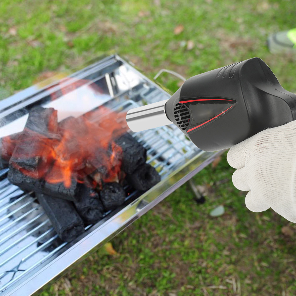 Tragbarer Handlüfter Für Grills, Belüftungsgerät Für Grillabende Im Freien, Camping Und Picknicks