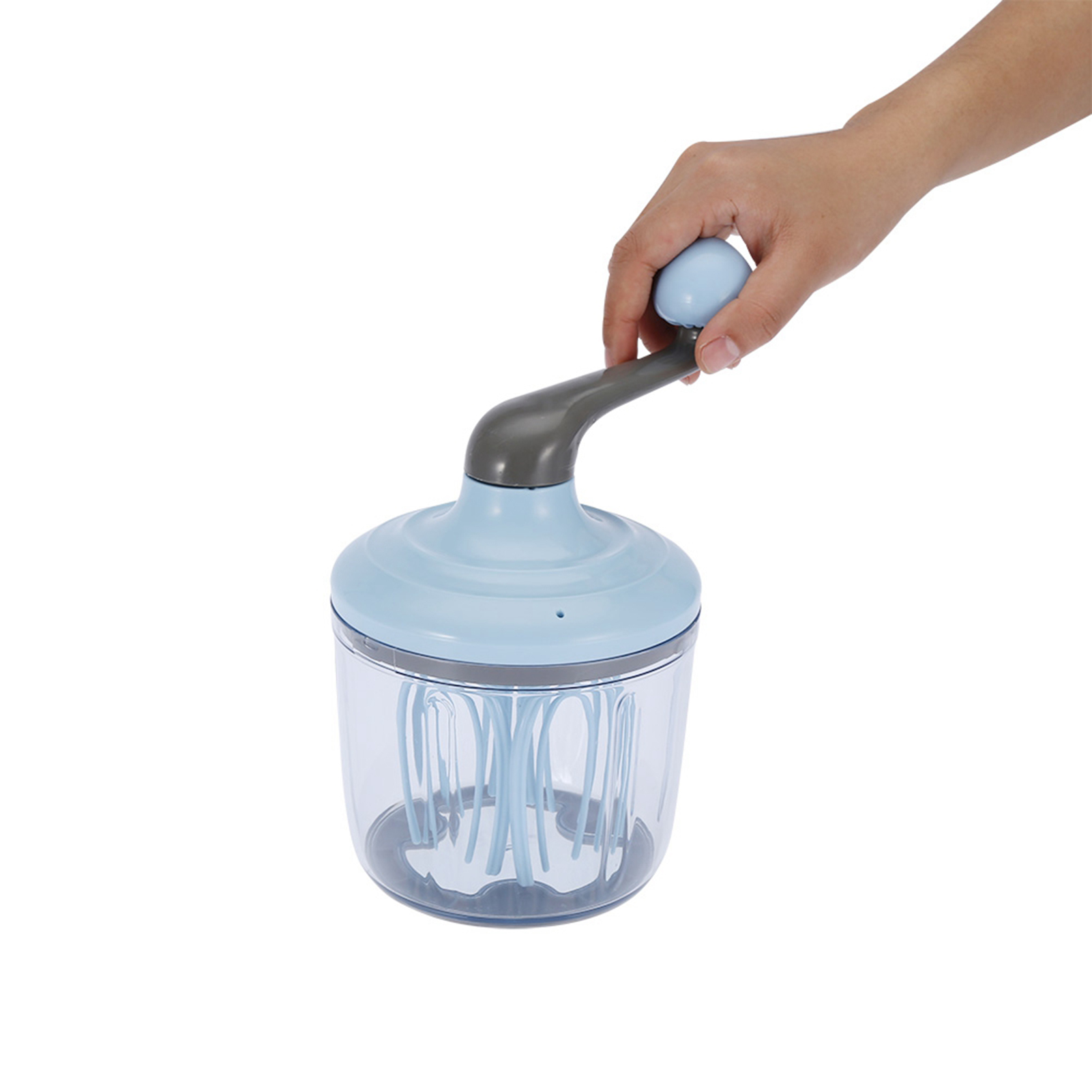 Multifunktionaler Hand-schneebesen, Praktischer Eierquirl Für Die Küche, 1100 Ml Fassungsvermögen