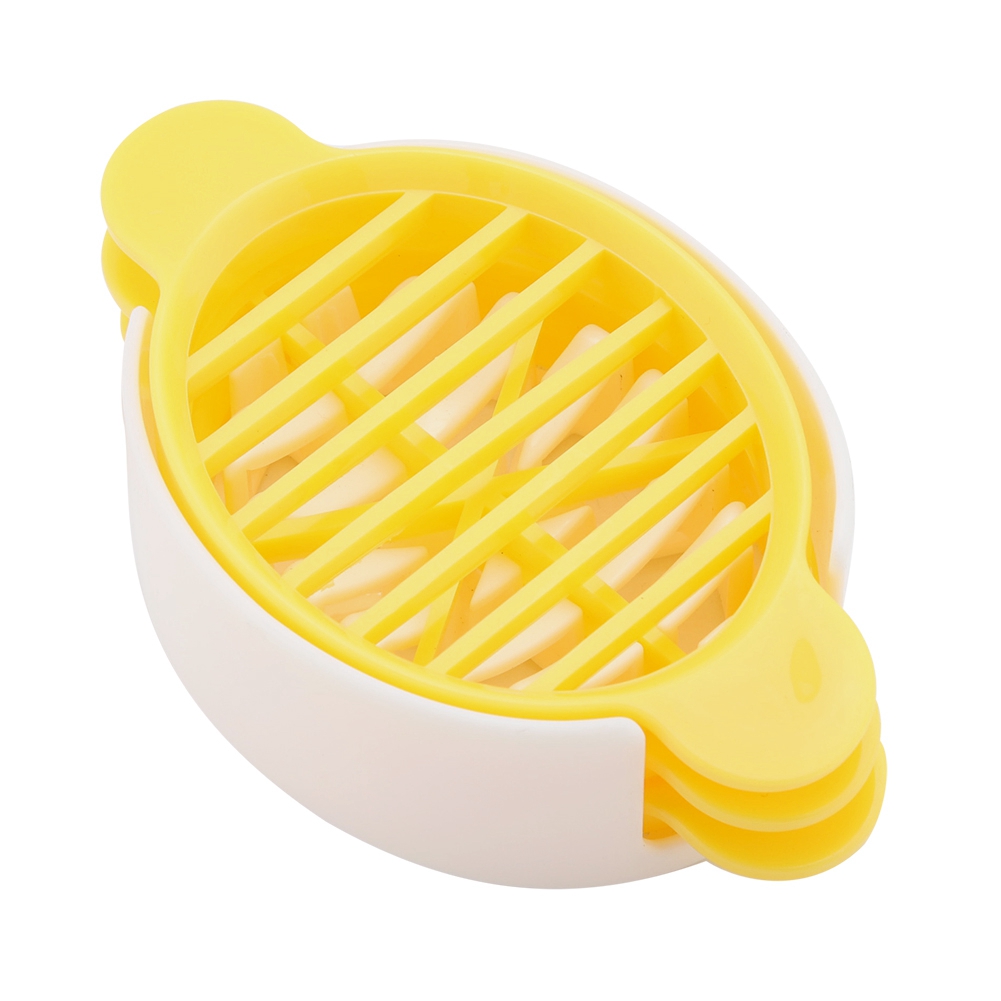 Eierschneider Für Weichgekochte Eier, Marinierte Eier Und Weiches Obst, Küchenhelfer Für Zuhause Und Gastronomie, 3 Klingen Aus Edelstahl.
