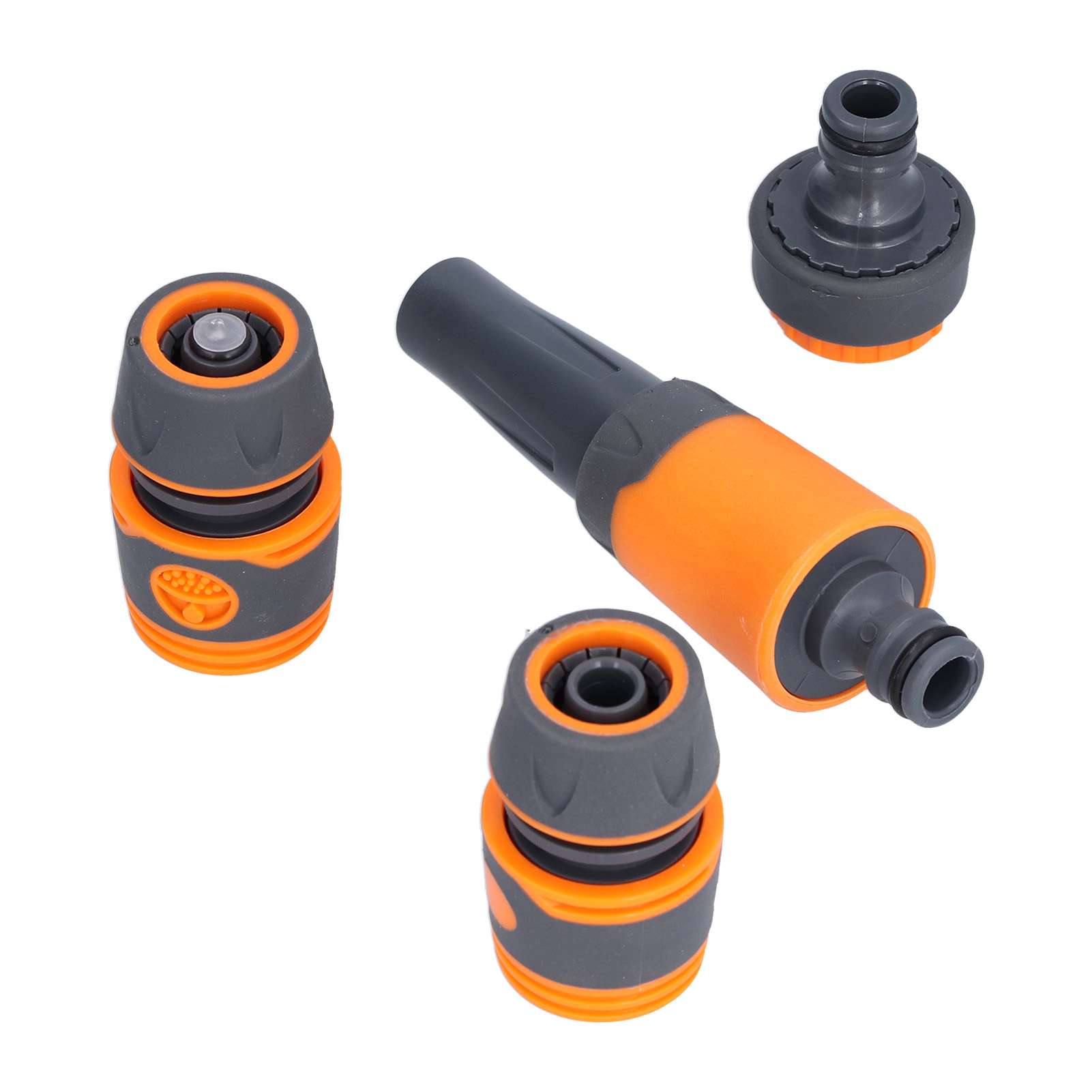 Set Mit 2 G1/2 Abs-bewässerungsdüsen Für Gartenschlauch, Autospritzpistole, Außenbereich Und Tiertoilette