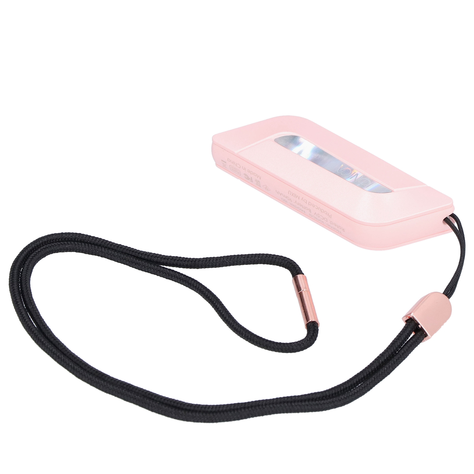 Wiederaufladbarer, Intelligenter Luftreiniger Per Usb, Tragbarer Lufterfrischer-anhänger Für Büro, Zuhause, Schlafzimmer, Rosa