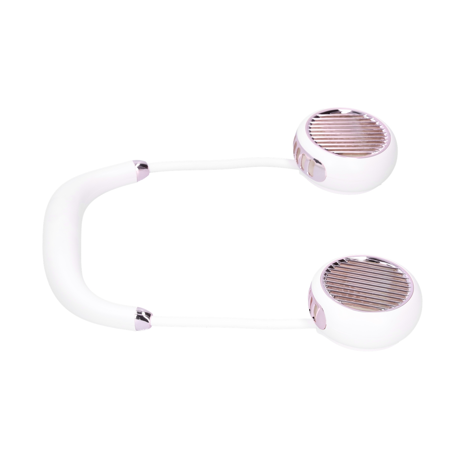 Verstellbarer, Per Usb Aufladbarer Nackenventilator, Tragbarer Mini-ventilator Mit Akku Für Den Sommer Im Freien, Persönlicher Windschutz