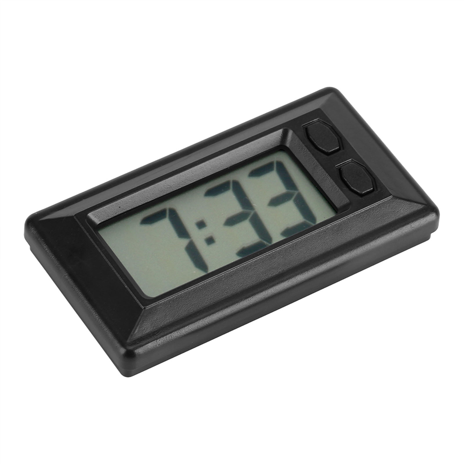 Digitale Lcd-uhr Mit Datum Und Kalender Für Auto, Büro Und Tisch – Elektronische Anzeige Von Uhrzeit Und Wochentag