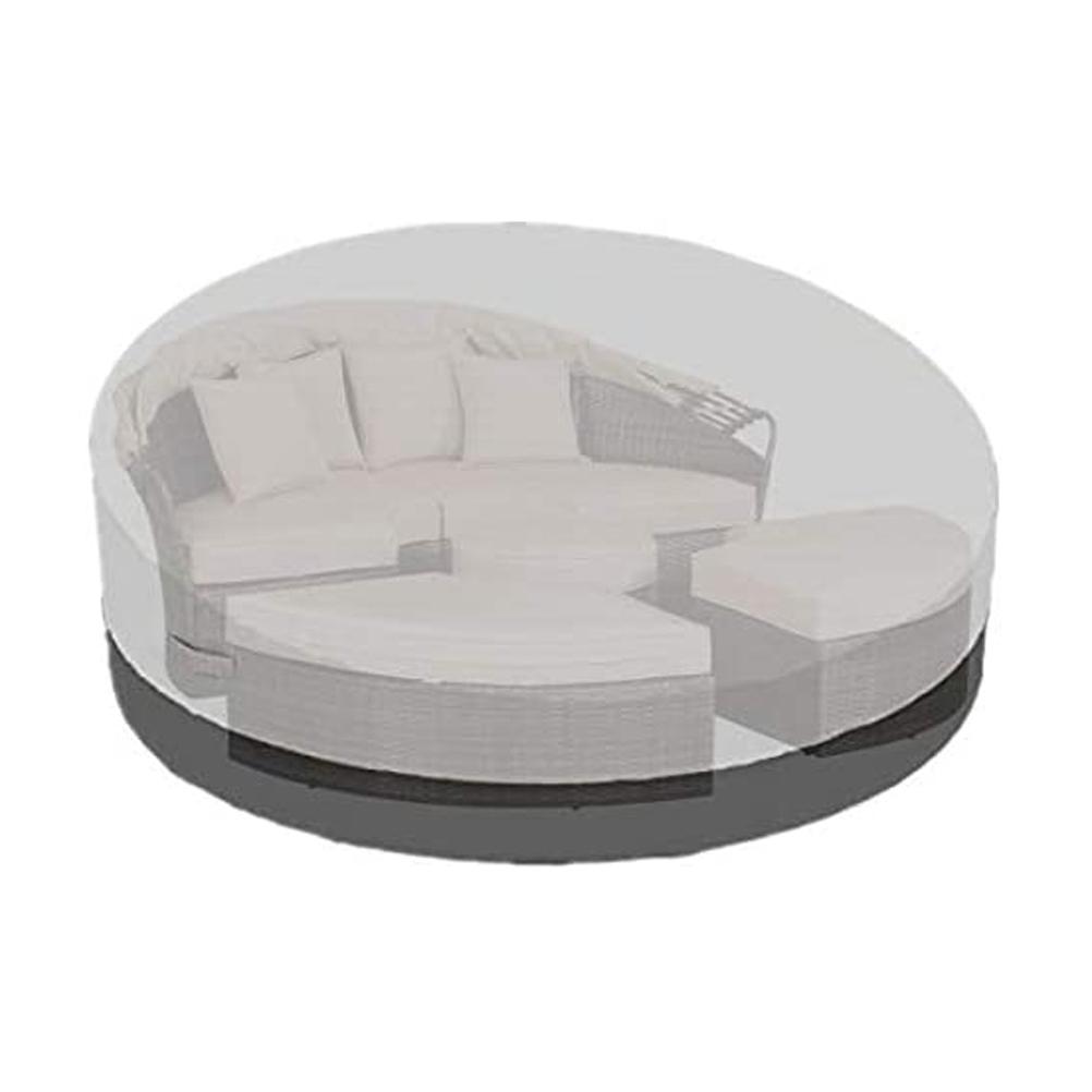 Wasserdichte Outdoor-sofaabdeckung, Staubdichter Möbelschutz, Gartenmöbelabdeckung Mit Befestigung, Für Schlafsofas Und Terrassenmöbel, Wetterbeständig.