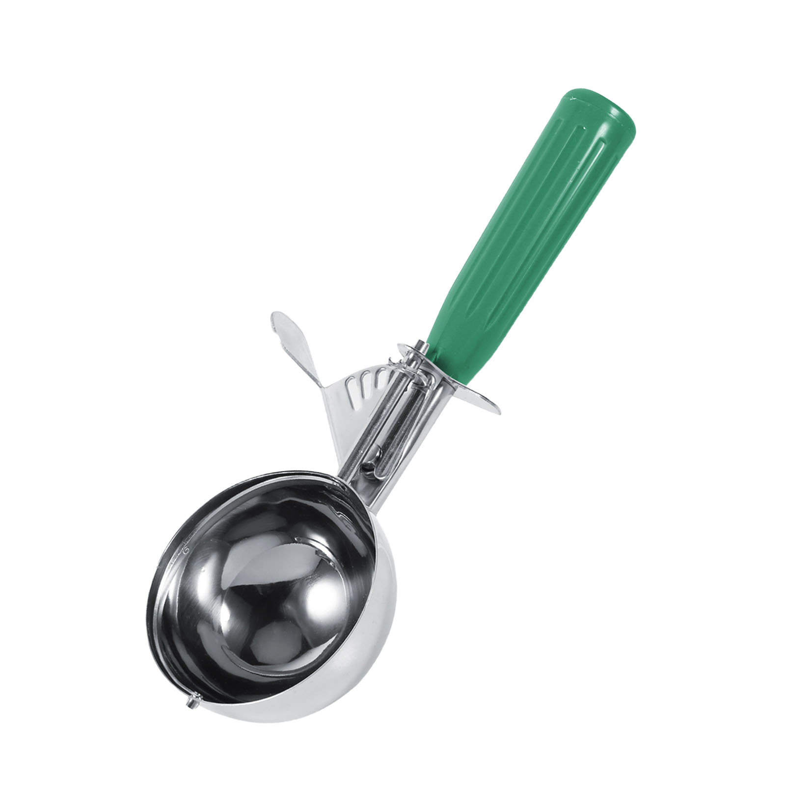 Eiskugelportionierer Aus Edelstahl, Kunststoffgriff, Praktisches Küchenutensil, 6,5 Cm, Ideal Für Desserts Und Gebäck.