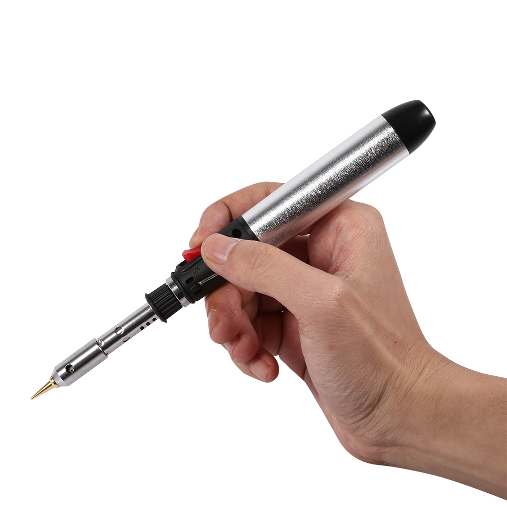 4-in-1 Akku-lötkolben-set Mit Butangas, Einstellbarer Temperatur, Tragbarer Lötbrenner Für Heimwerkerarbeiten Und Reparaturen, Multifunktionales Werkzeug.