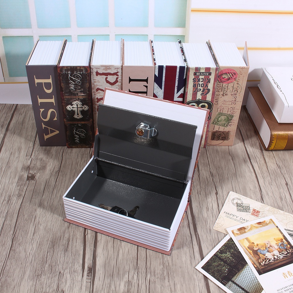 Geheimer Buchsafe Mit Schloss, Sicherheitsbox Für Geld Und Schmuck, Schmetterlings-geldkassette
