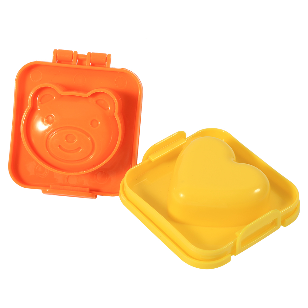 6er-set Eierformen Mit Cartoon-motiven – Niedliche Backformen Für Bento-boxen, Diy-küchenzubehör Für Kinder, Kreative Eierpfanne