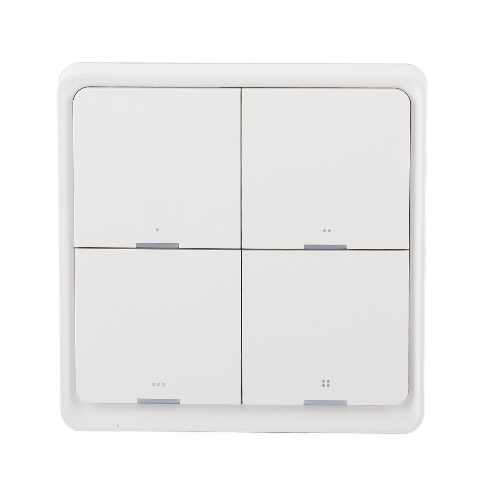 Intelligenter 4-wege-funkwandschalter, Steuerbar Über Eine Zigbee-kompatible Mobile App