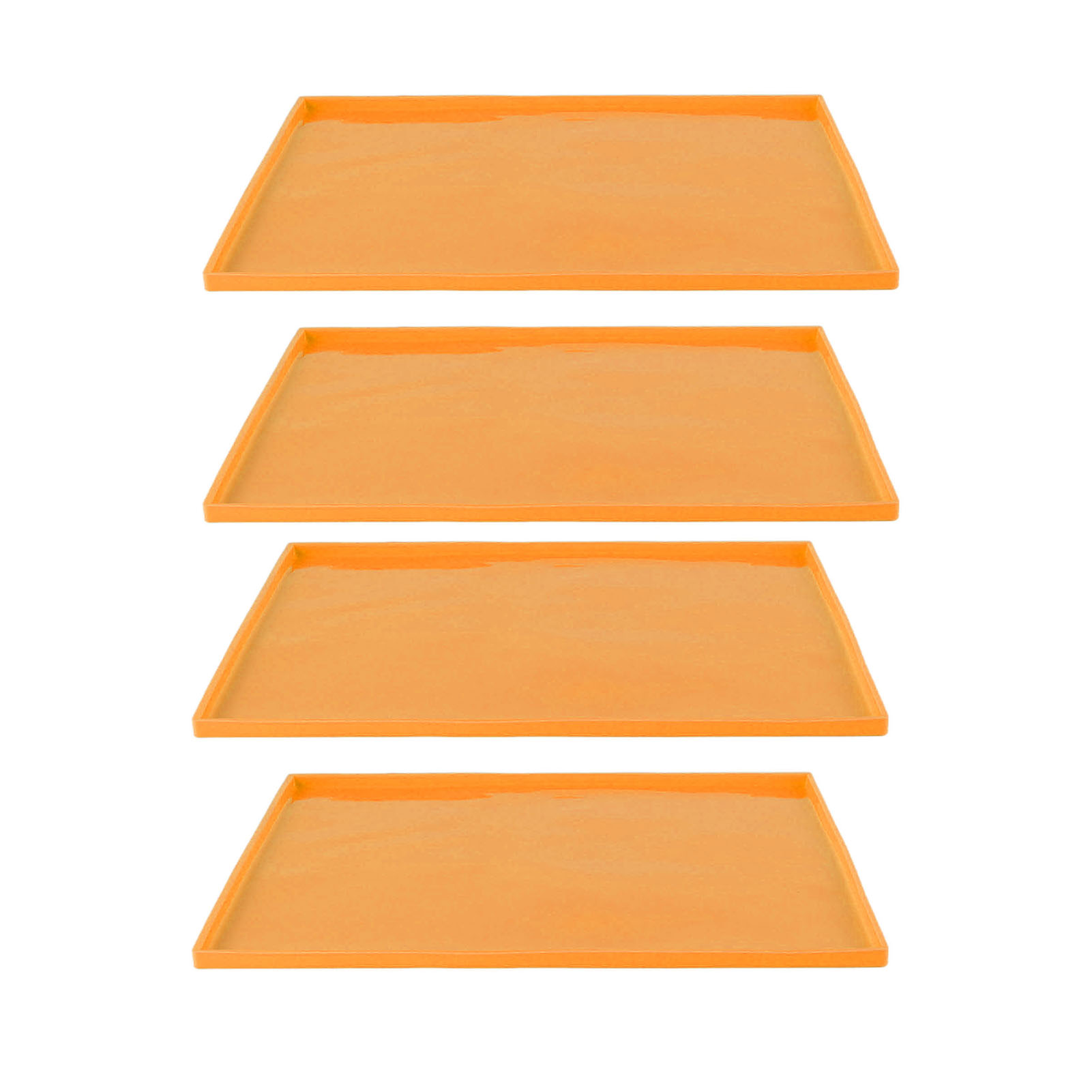 Silikon-dörrmatten, Lebensmittelecht, Hitzebeständig, Verhindert Anhaften, Mit Rand, Orange