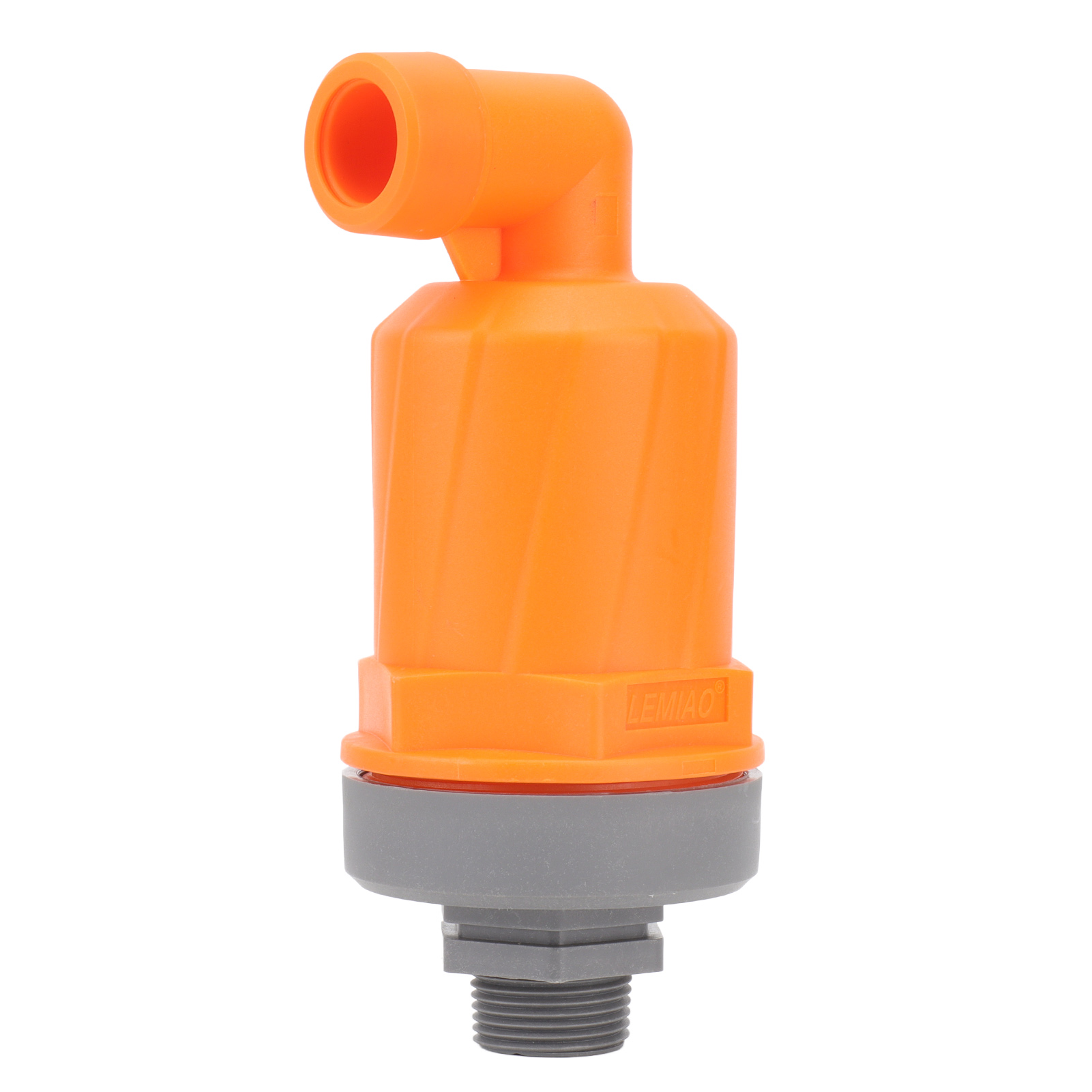 Orangefarbenes Automatisches Entlüftungsventil, Hohe Härte, Hoher Durchfluss, Pp-abluftventil, Oben G1/2, Unten G1, Materialart 6632b Pp
