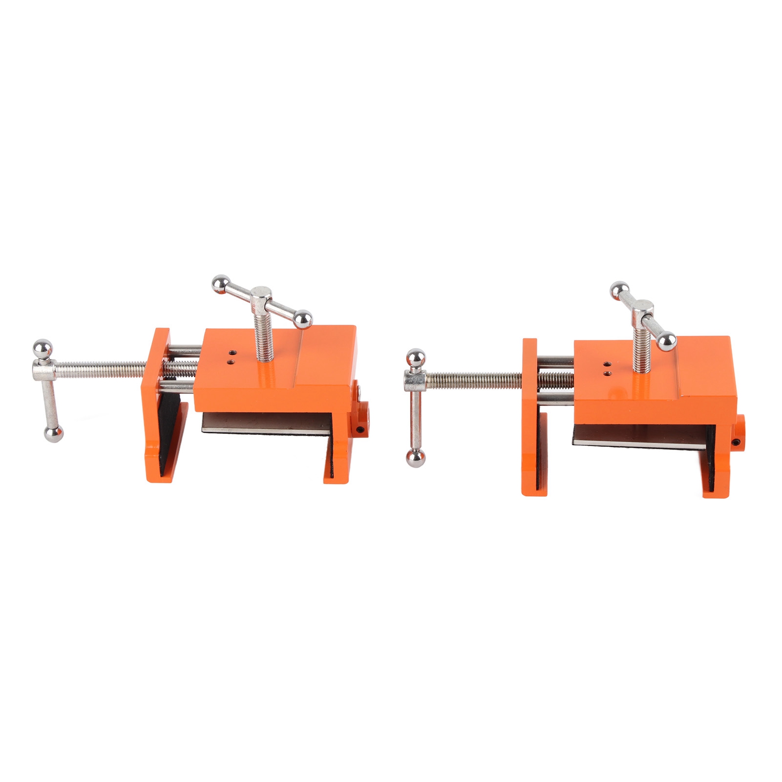 2 Stück Schrankkrallen Professionelle Metall-schrankklammern Mit Sechskantschlüssel Für Vitrinen Orange
