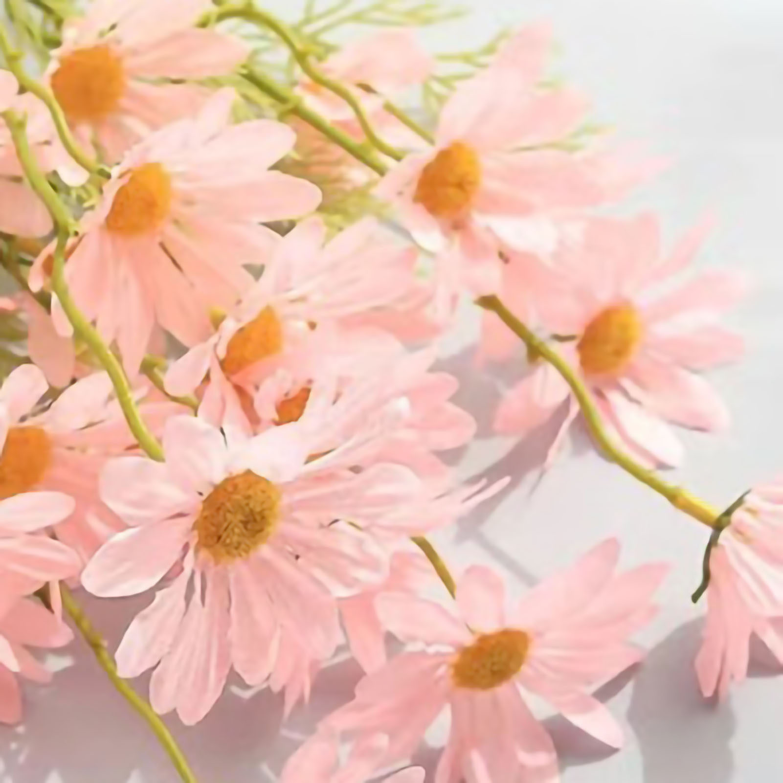 Künstlicher Gänseblümchenstrauß, Rosa, Als Dekoration Für Wohnzimmer, Esszimmer, Schlafzimmer Oder Büro.