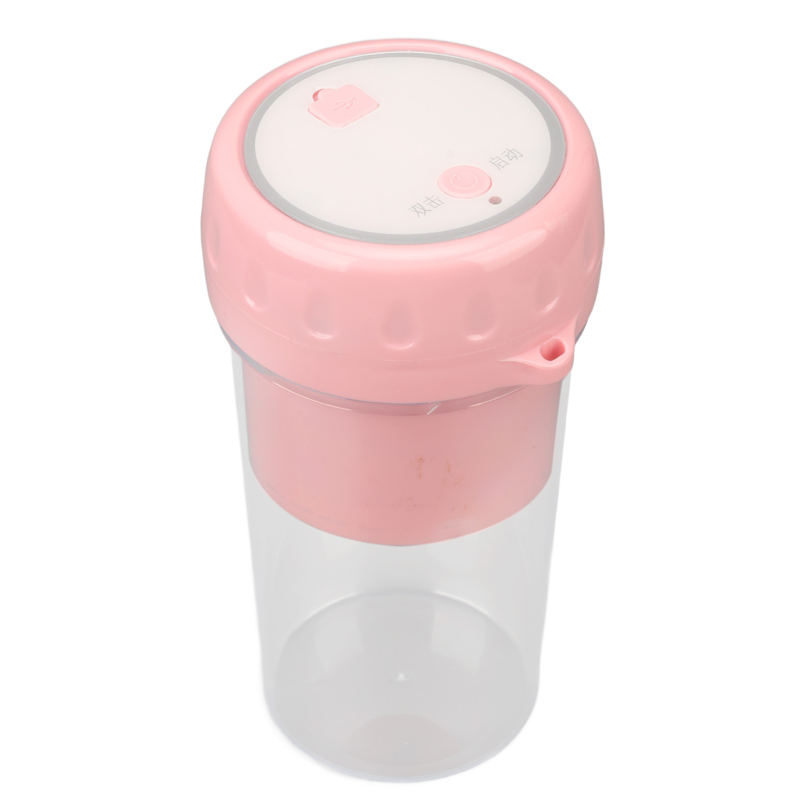 Entsafterbecher Aus Abs Und Ps, Tragbar, Multifunktional, Mit Usb-ladefunktion, Fruchtmixer Für Zuhause Und Büro, Pink