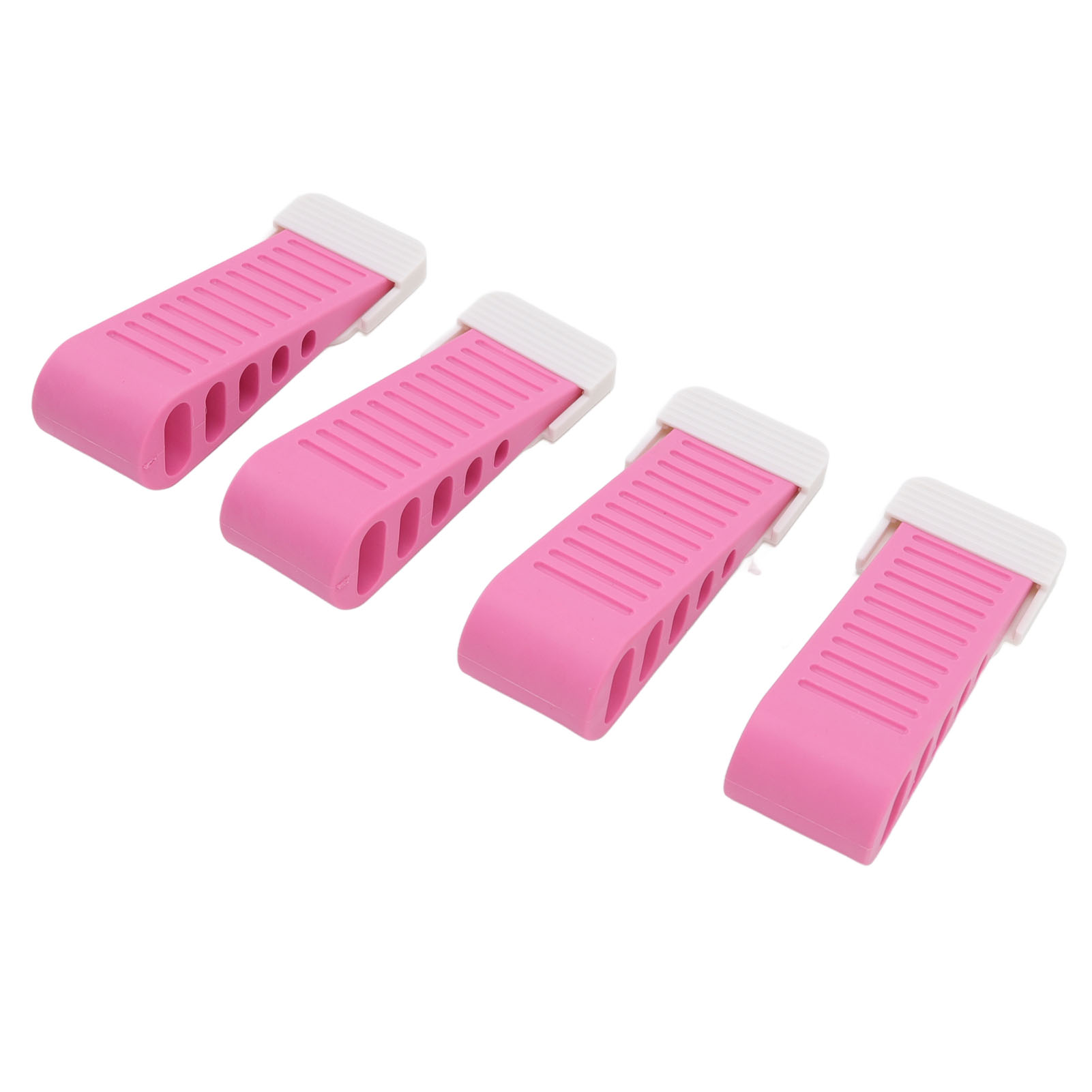 4er-set Türstopper Aus Gummi, Rosa, Stapelbar, Ohne Bohren, Türbeschläge Für Wohnzimmer Und Badezimmer