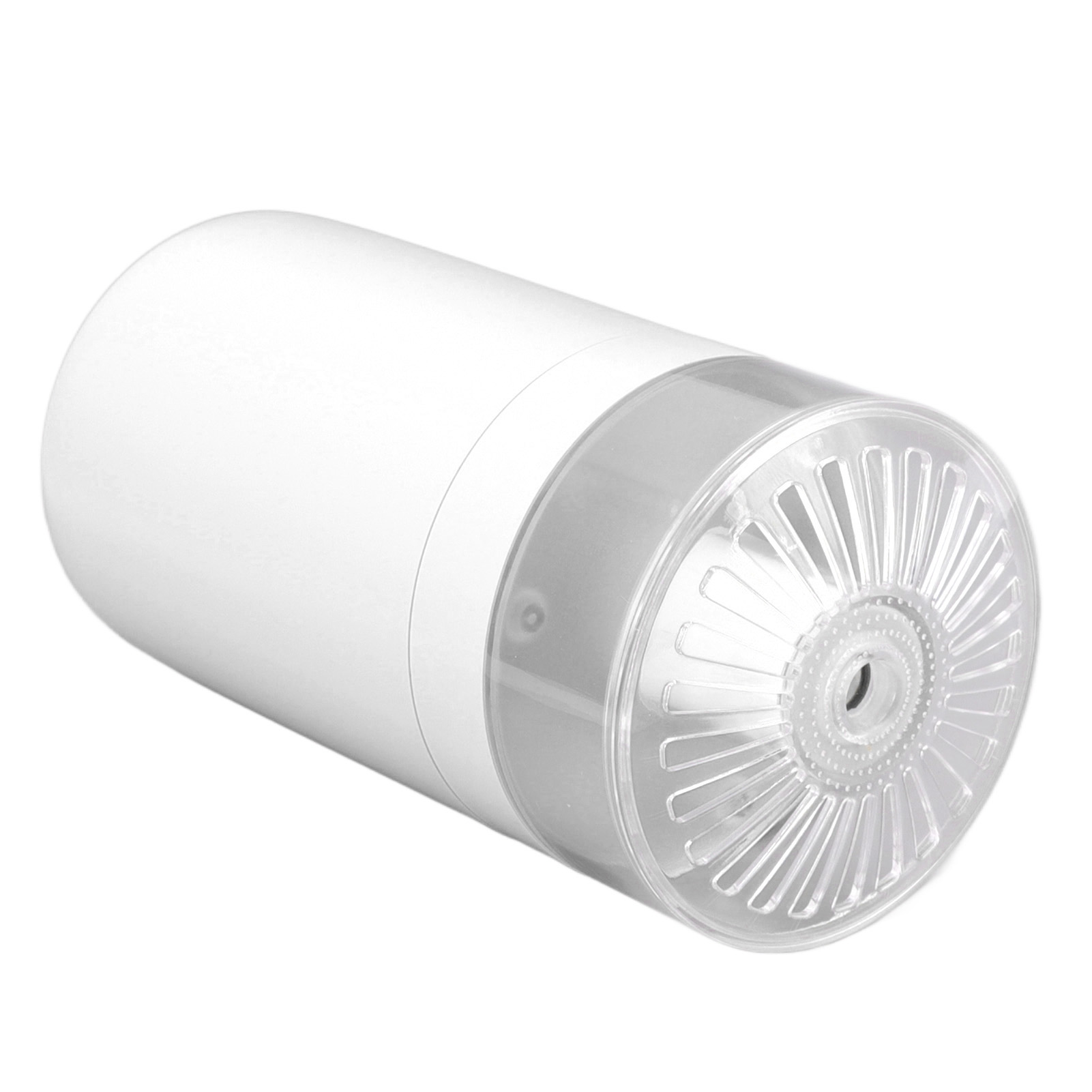Tragbarer 250-ml-mini-luftbefeuchter Mit Usb-anschluss, Kristallstein-design, Ideal Für Auto, Büro, Schlafzimmer Und Wohnzimmer, Weiß