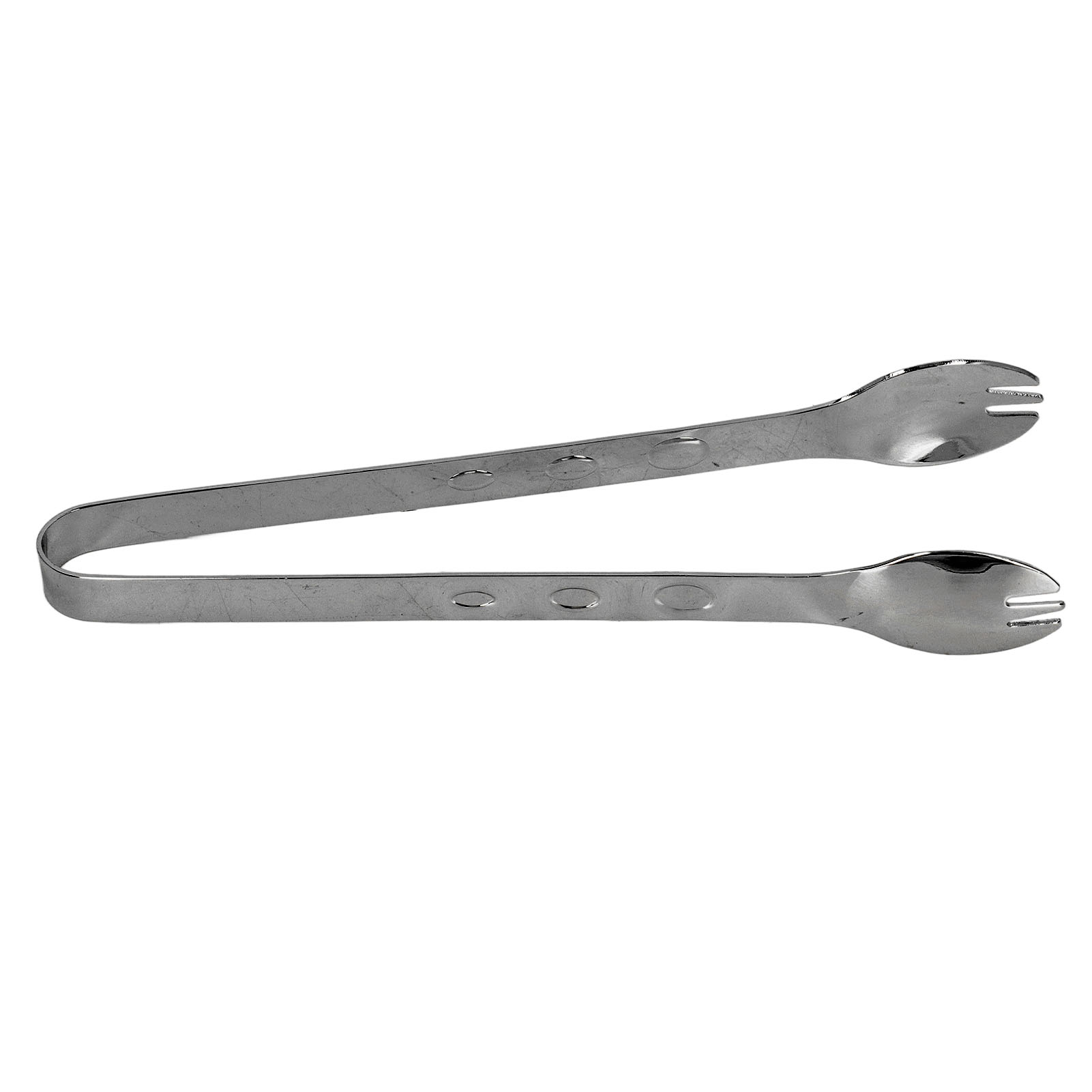 Eiszange Aus Edelstahl, Lebensmittelecht, Rutschfest, Für Zucker, Lebensmittel, Küche, Schwarz Beschichtet