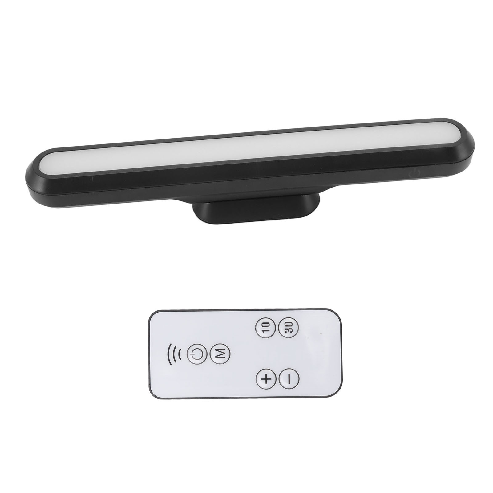Wiederaufladbare Led-schreibtischleuchte Mit Usb-anschluss, Magnetischer Leseleuchte, Schwarz, Stufenlos Dimmbar, Batteriebetrieben, Touch-beleuchtung Für Schränke