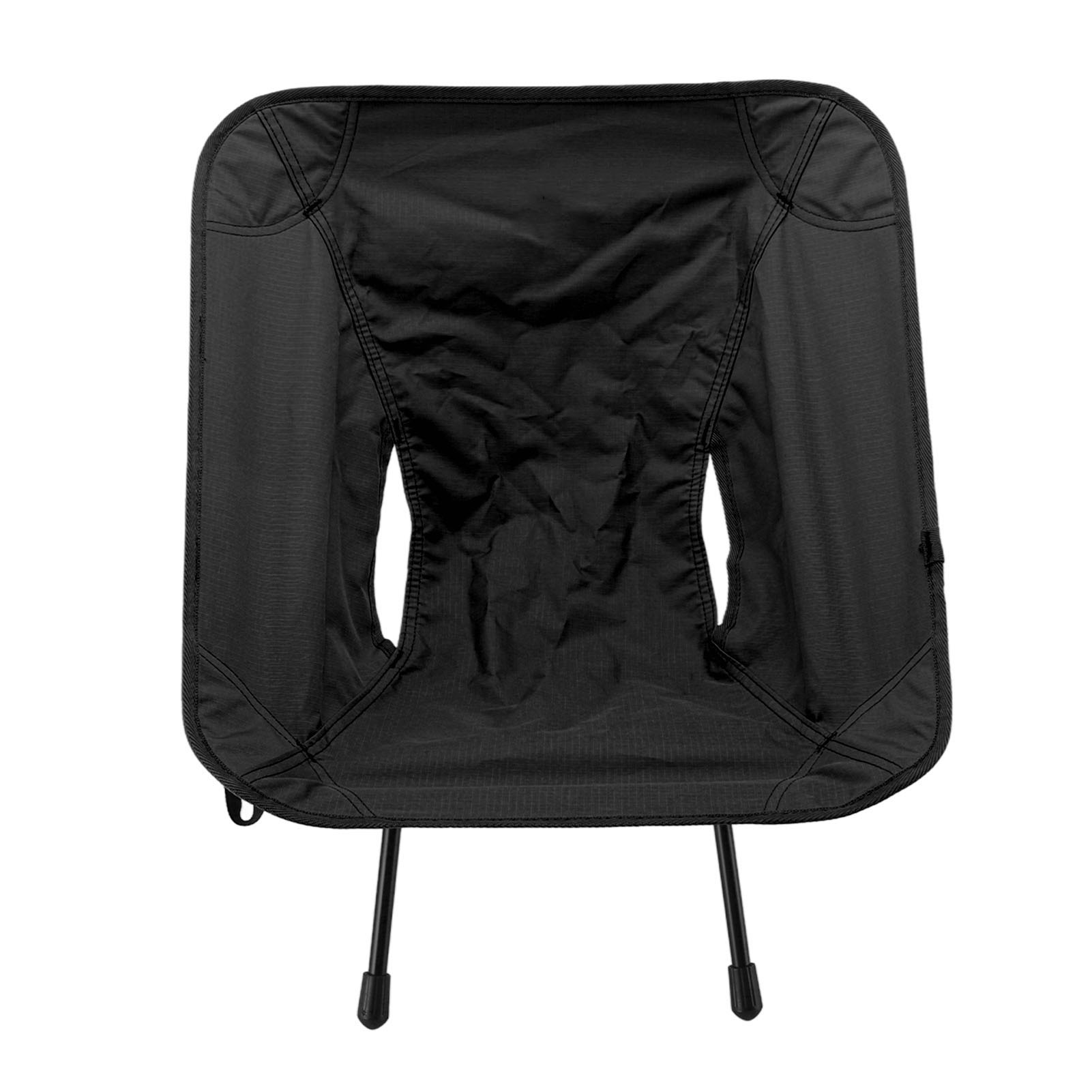 Tragbarer, Faltbarer Mondstuhl Für Den Außenbereich, Leicht, Ideal Für Freizeit, Camping, Strand Und Angeln, Schwarz.